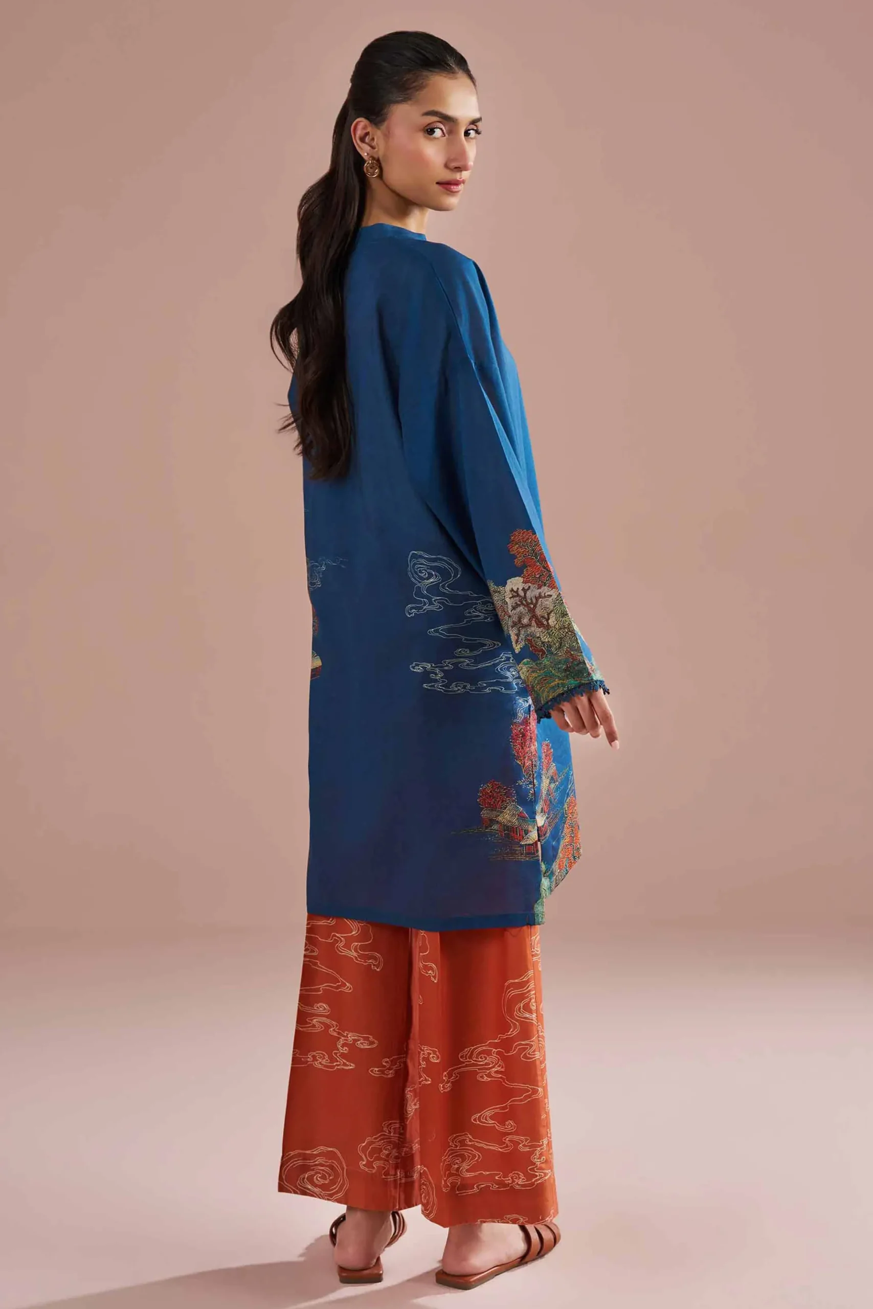2 Piece - Printed Suit - PE26-268