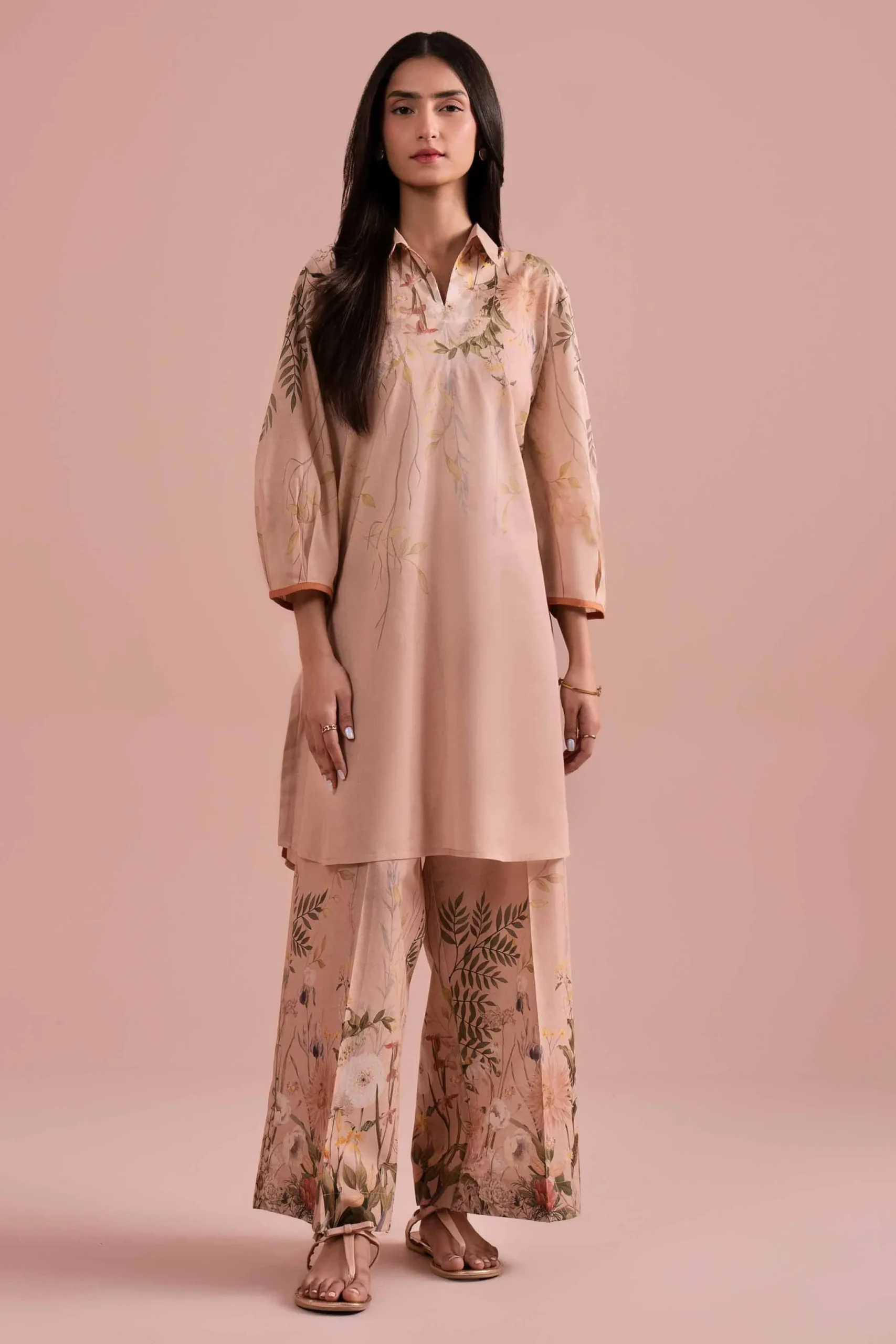 2 Piece - Printed Suit - PE26-271