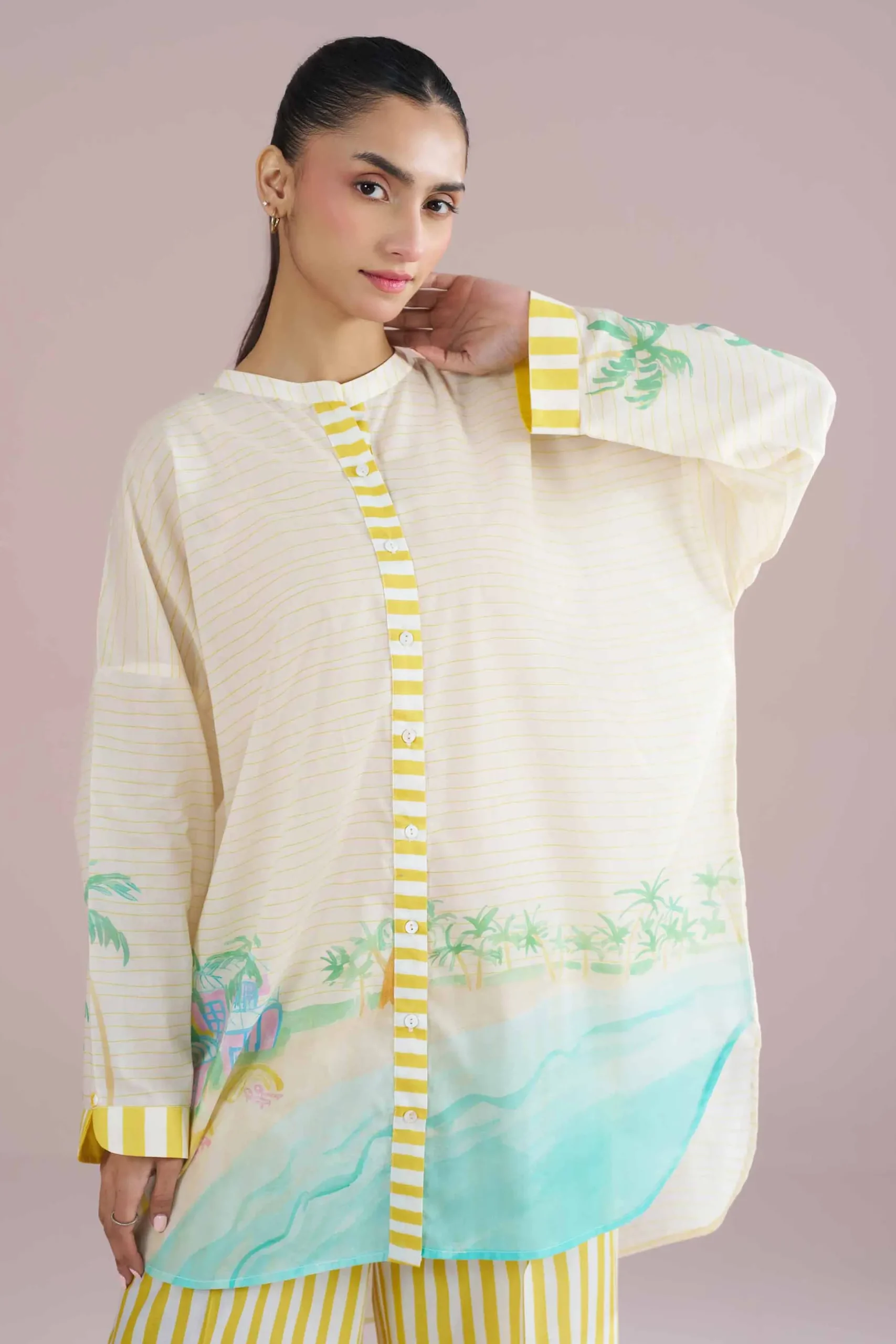2 Piece - Printed Suit - PE26-264