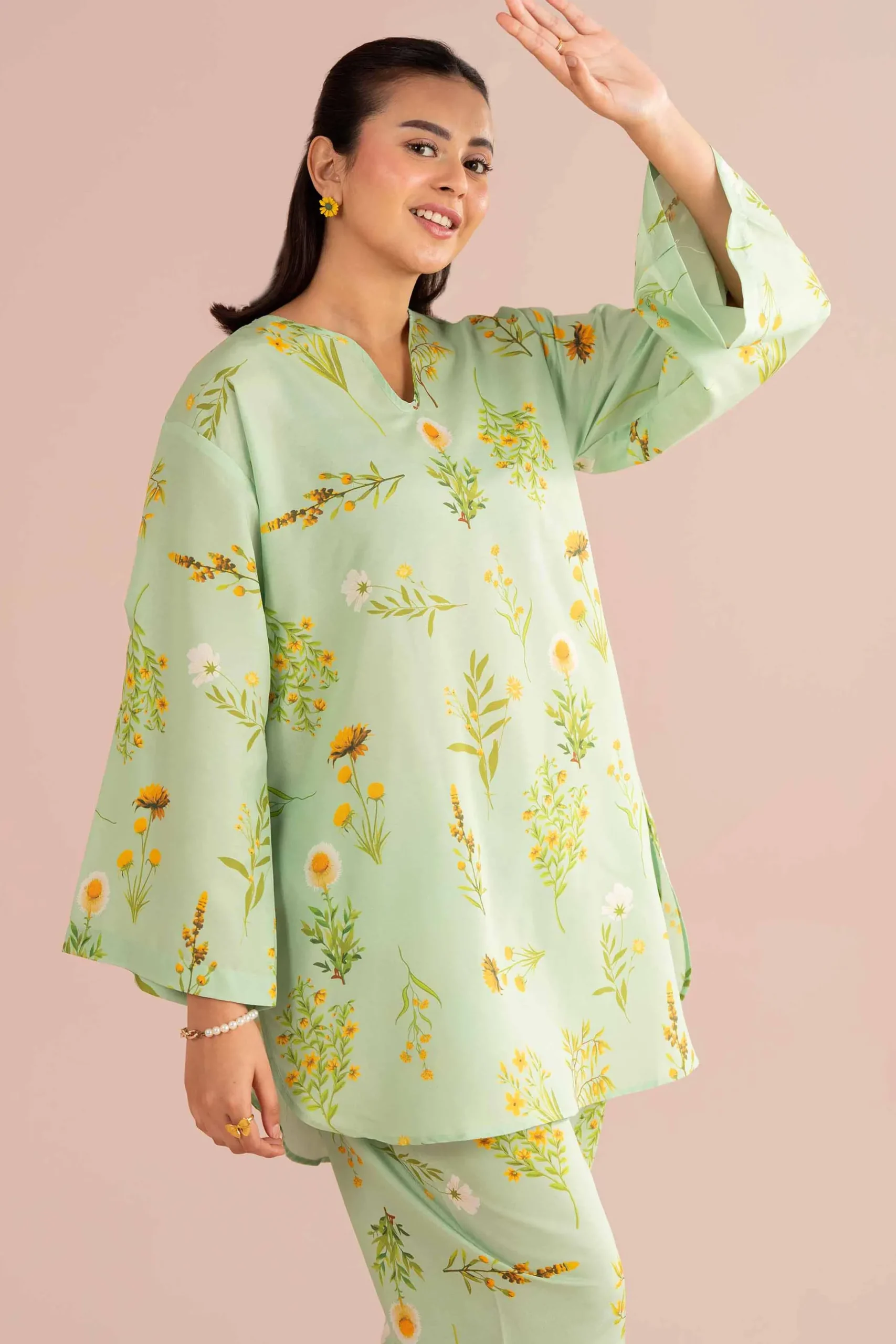 2 Piece - Printed Suit - PE26-422