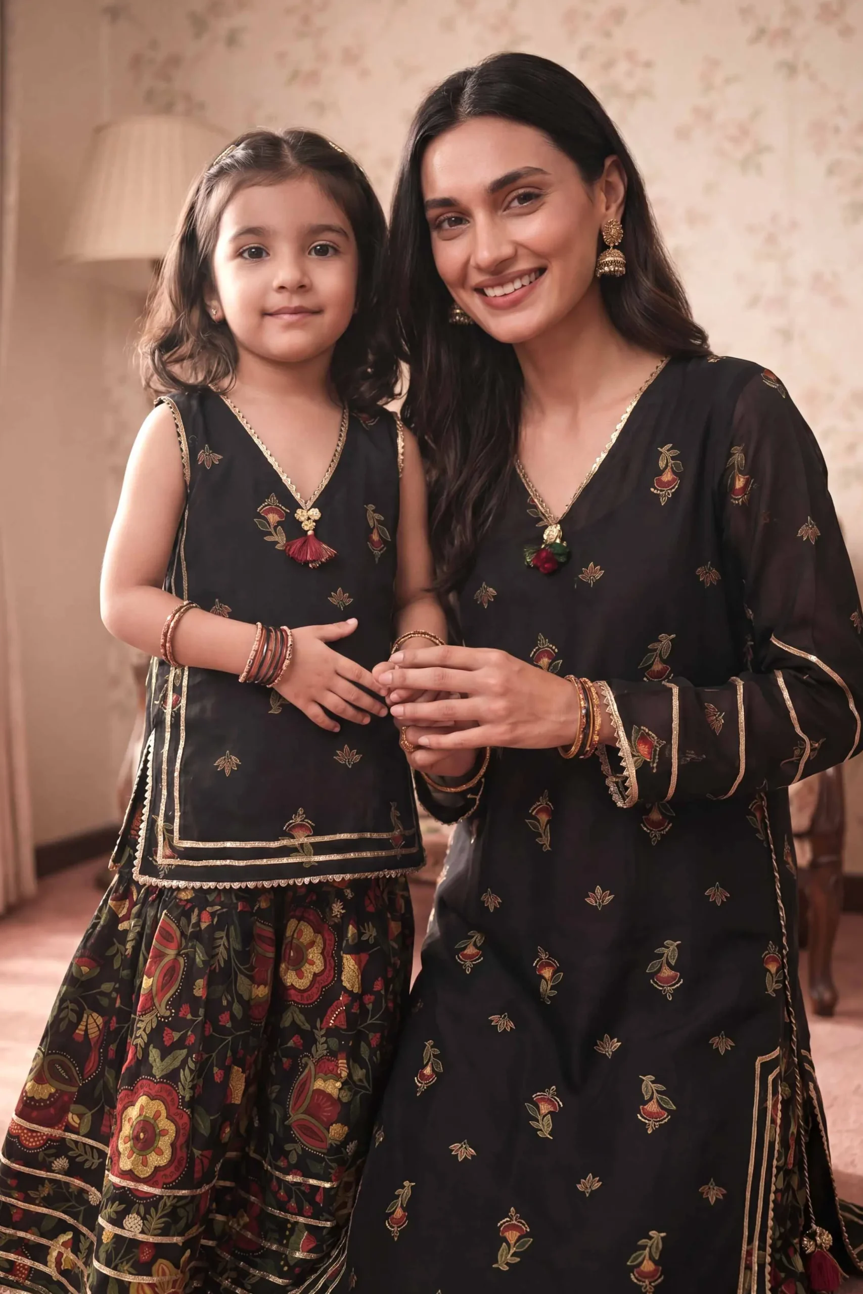 2 Piece - Printed Suit - PMD26-07 D