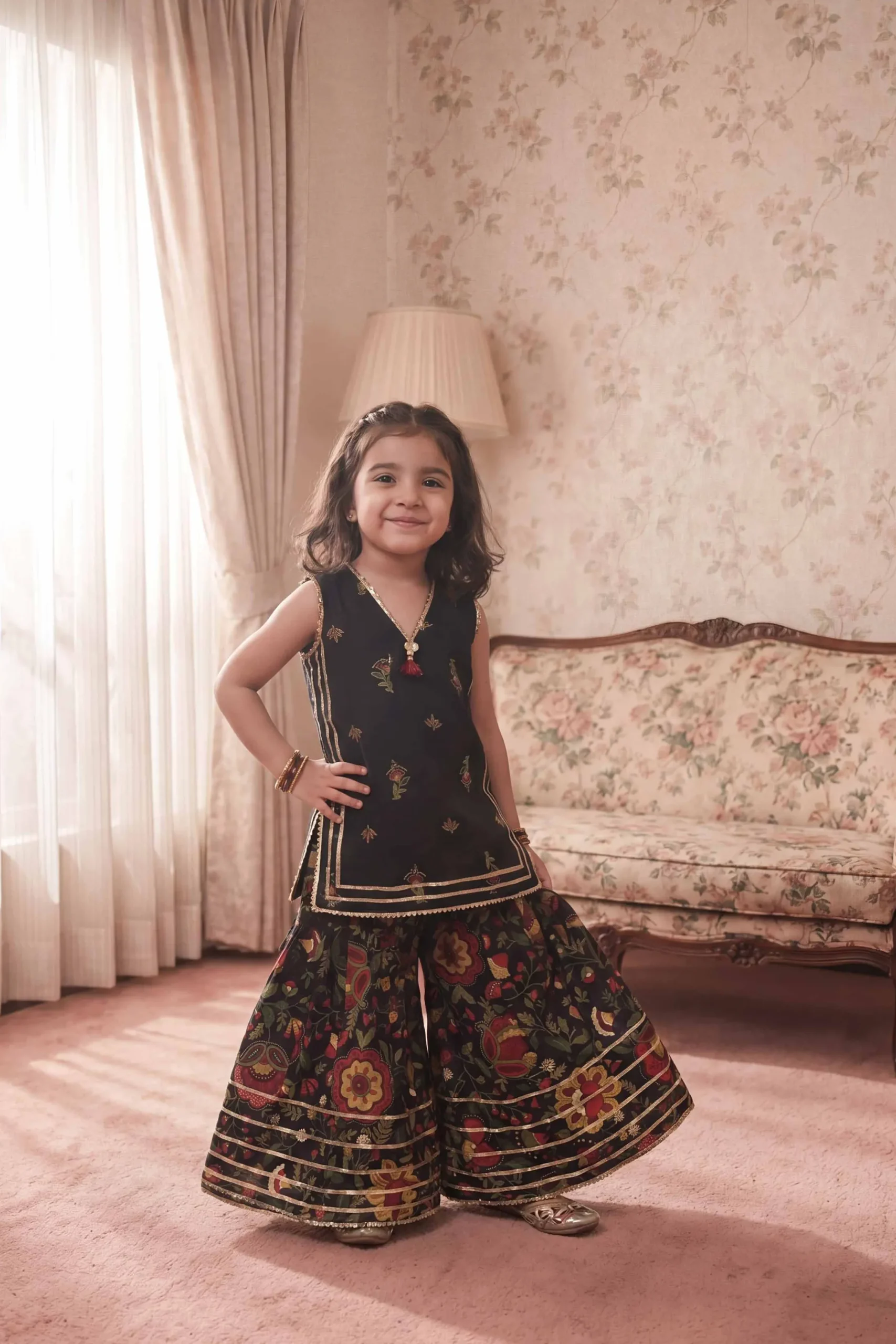 2 Piece - Printed Suit - PMD26-07 D