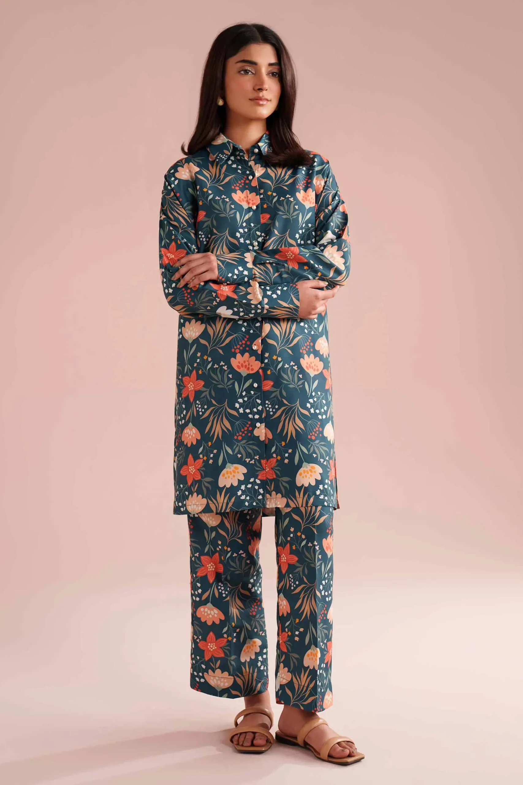 2 Piece - Printed Suit - PS26-74