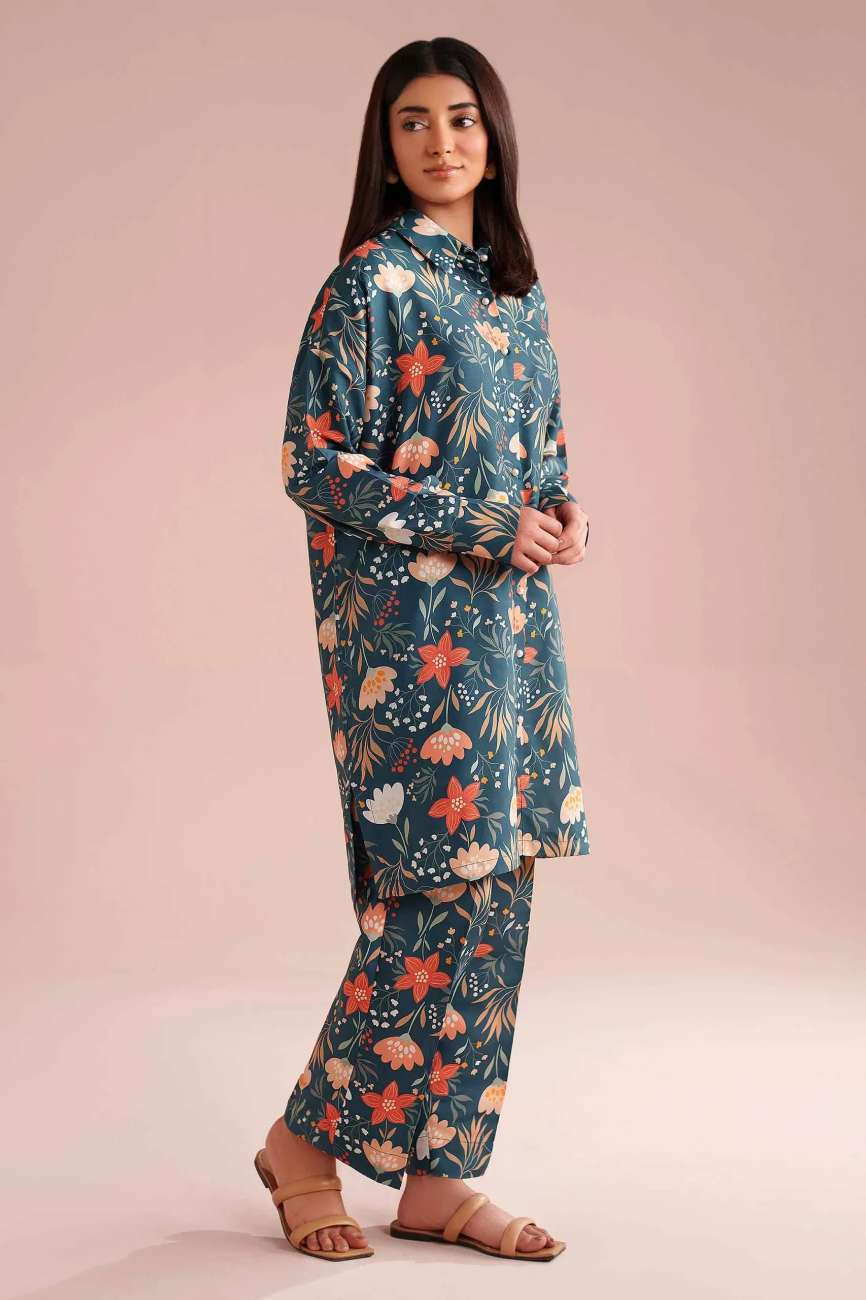 2 Piece - Printed Suit - PS26-74