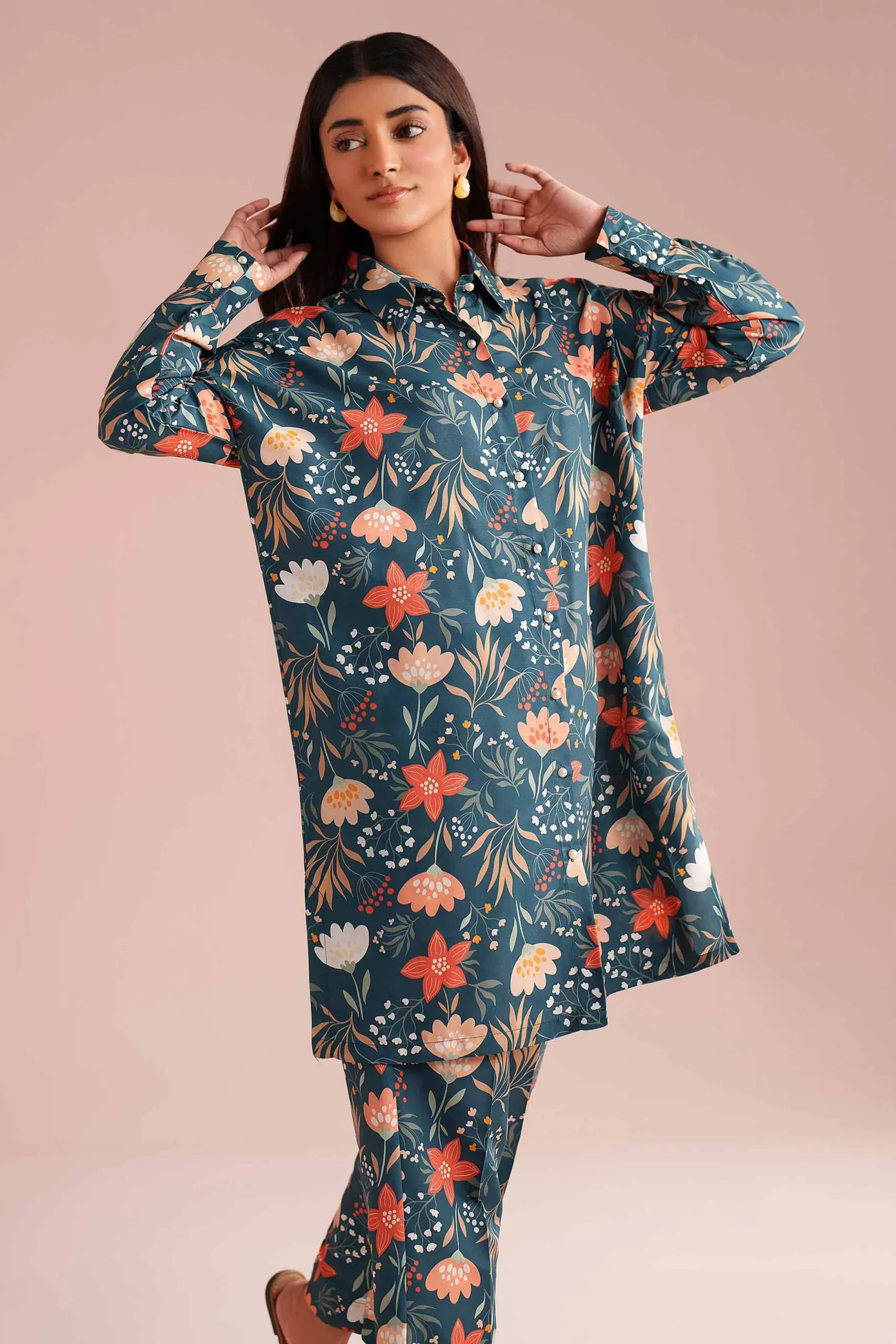 2 Piece - Printed Suit - PS26-74