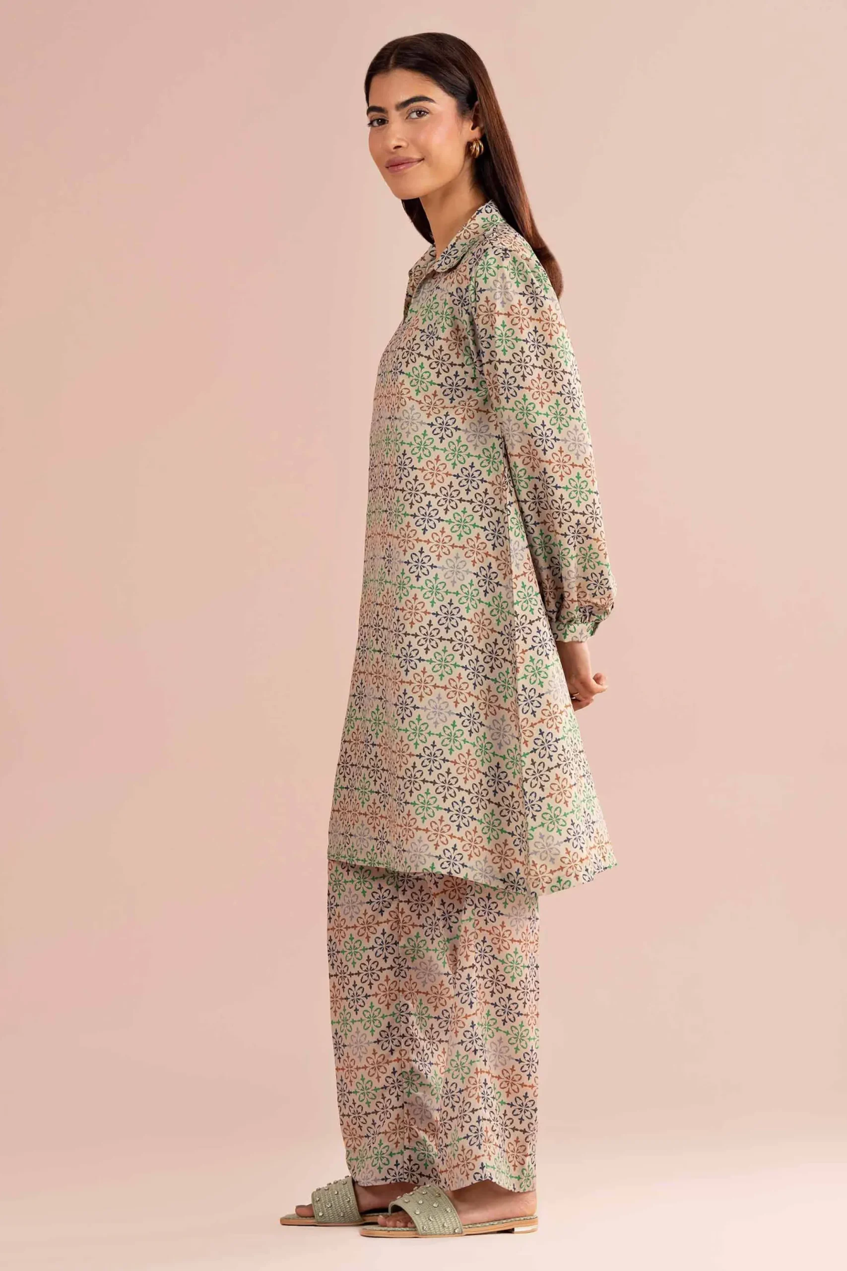 2 Piece - Printed Suit - PS26-86
