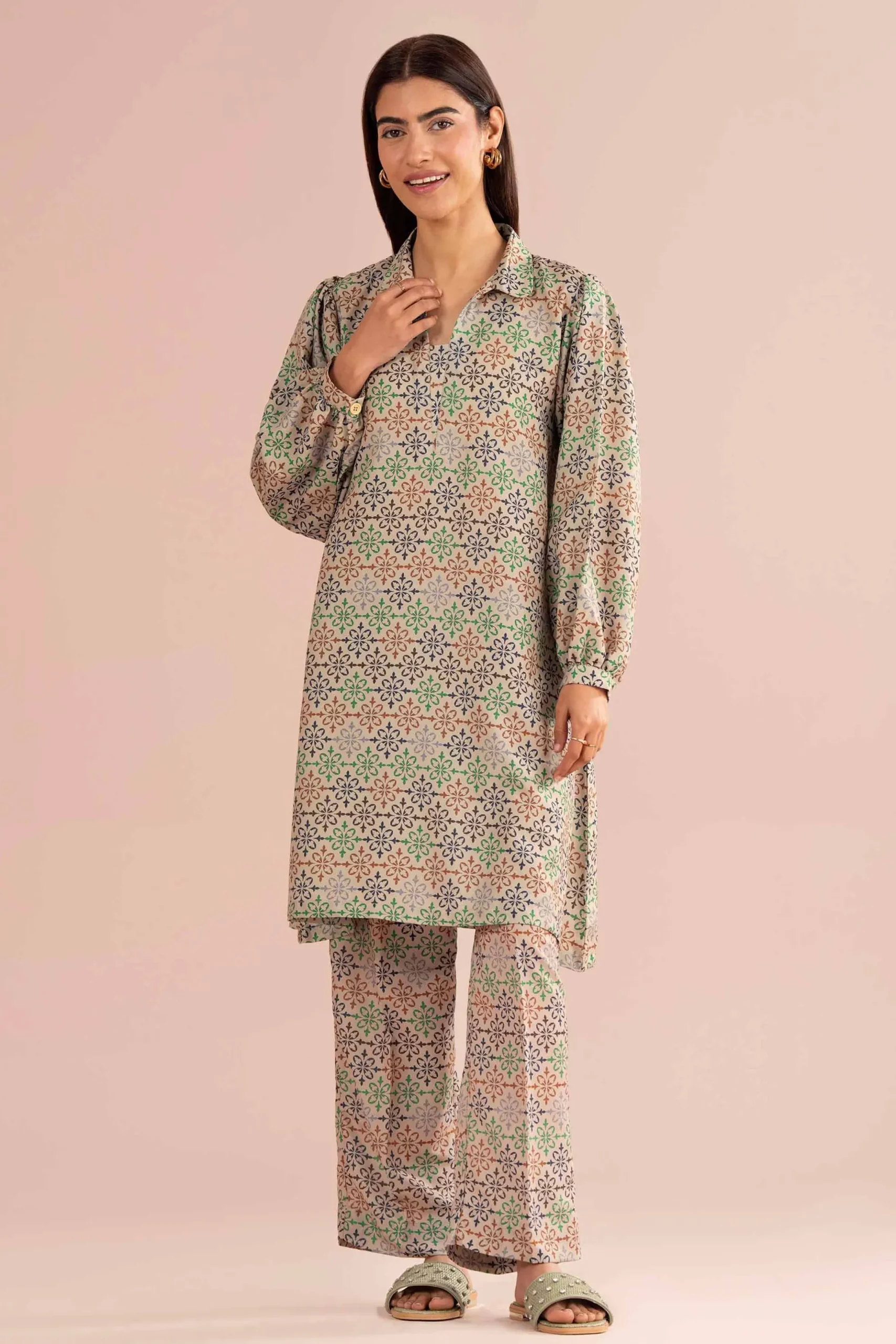 2 Piece - Printed Suit - PS26-86