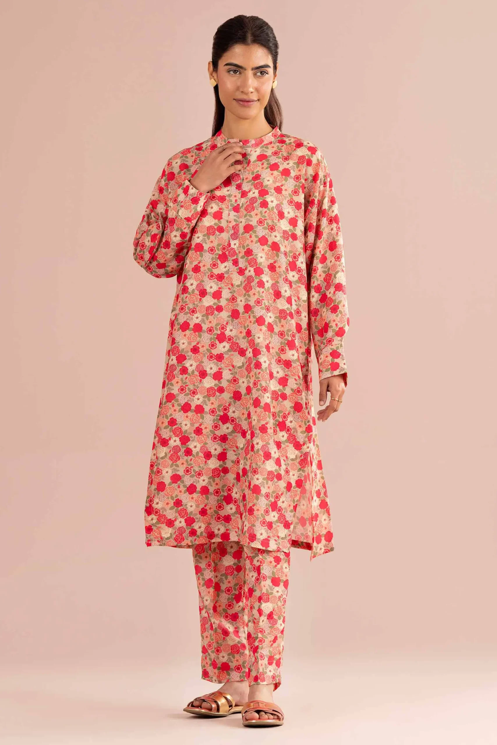 2 Piece - Printed Suit - PS26-83