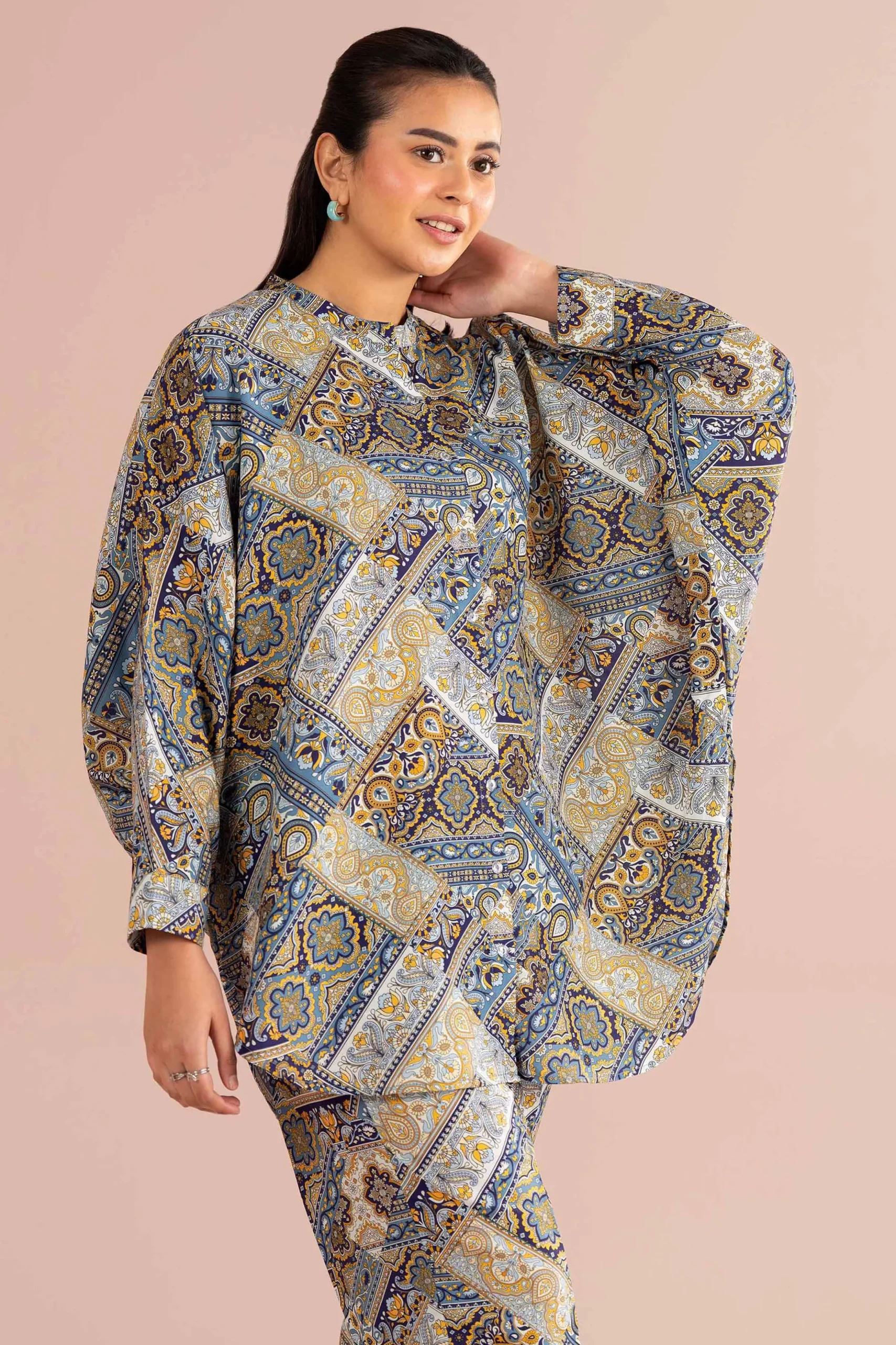 2 Piece - Printed Suit - PS26-77