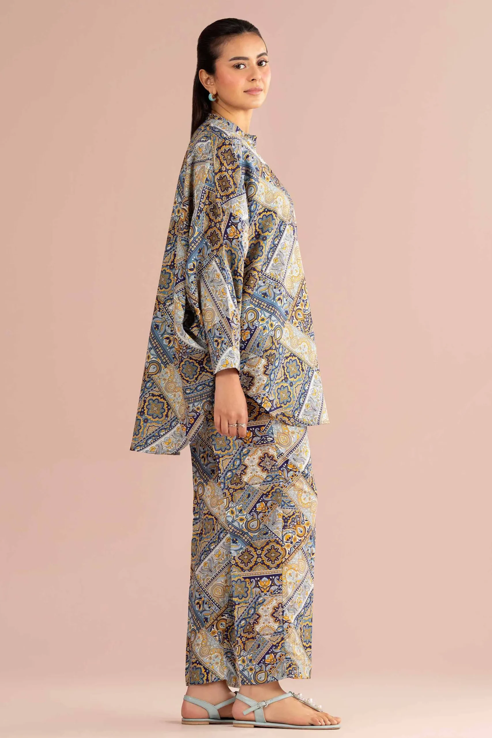 2 Piece - Printed Suit - PS26-77
