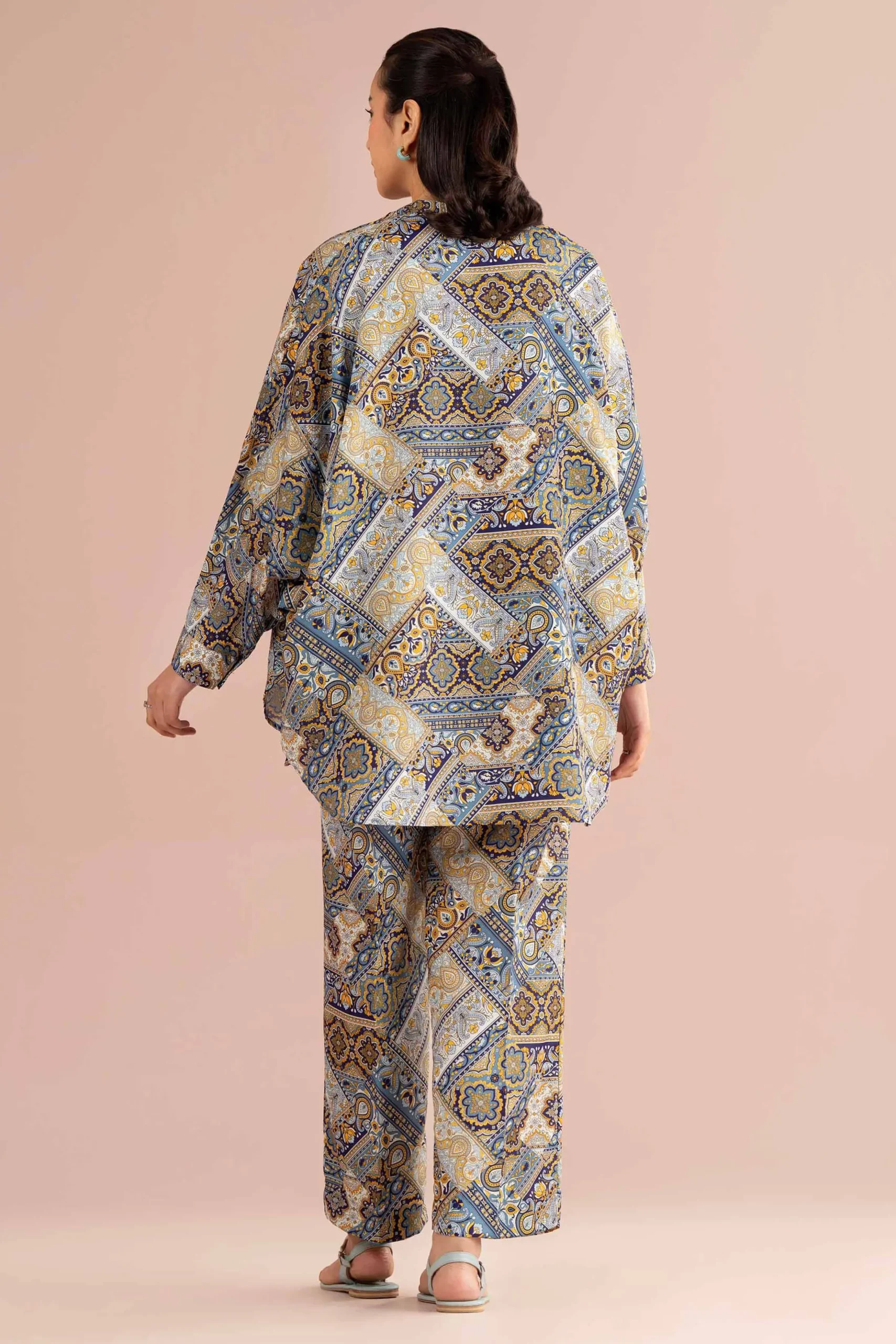 2 Piece - Printed Suit - PS26-77