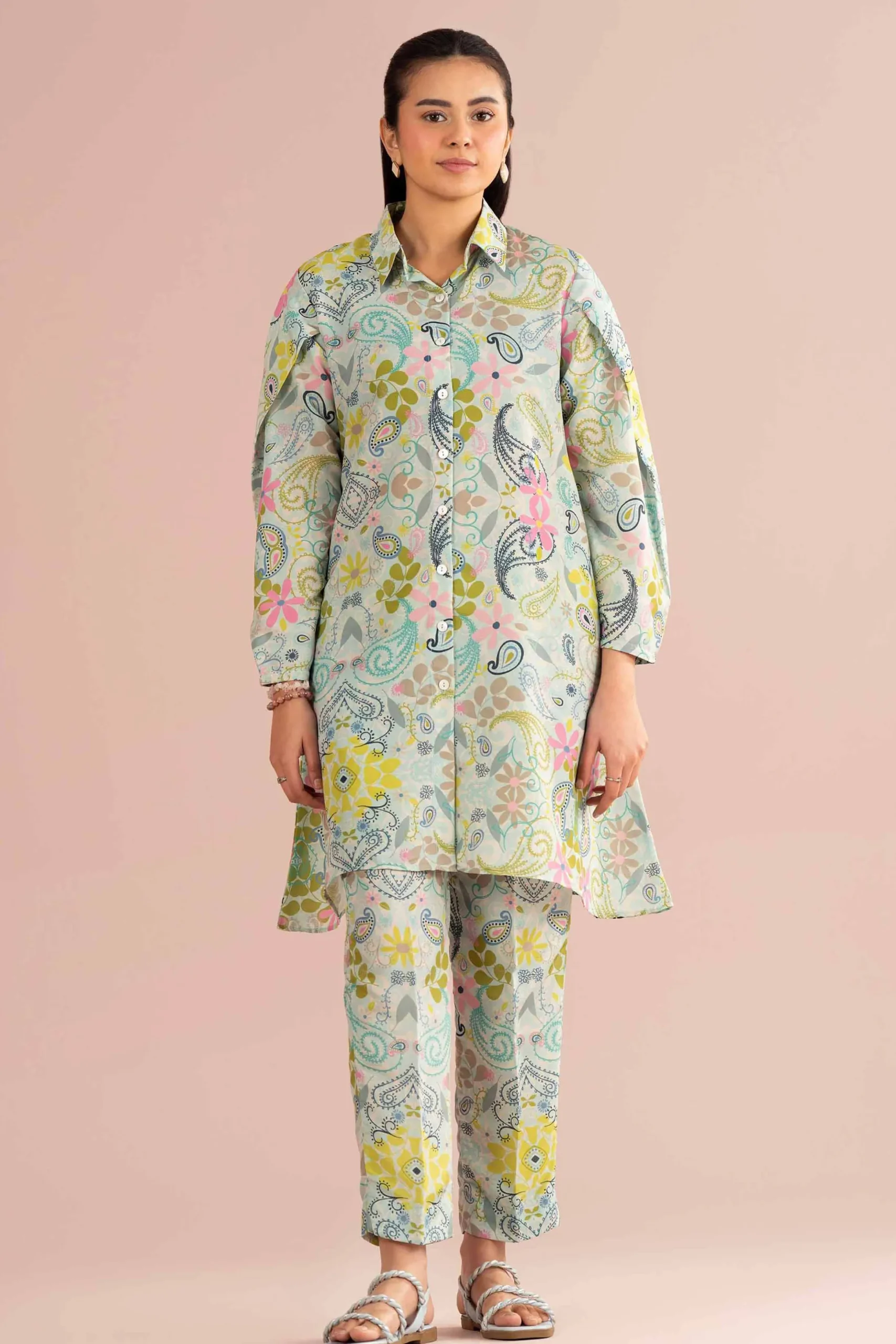 2 Piece - Printed Suit - PS26-88