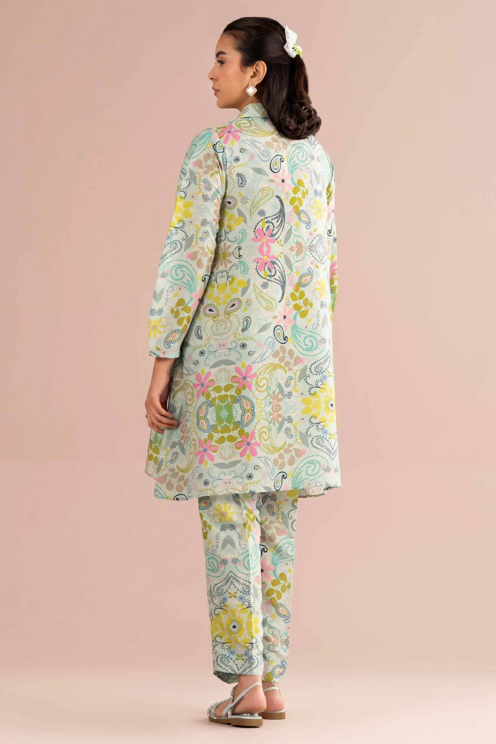 2 Piece - Printed Suit - PS26-88
