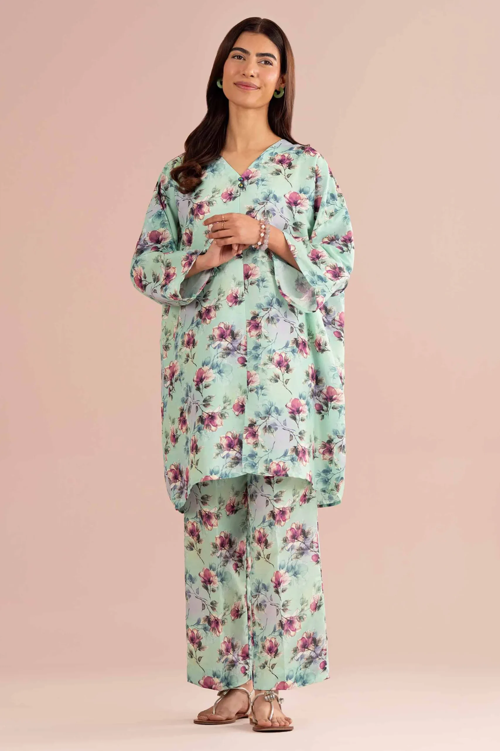 2 Piece - Printed Suit - PS26-67