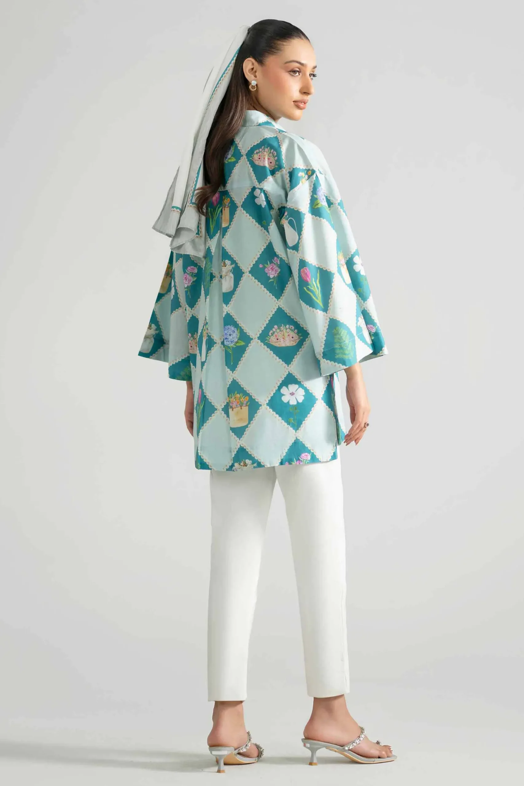 2 Piece - Printed Tunic - AS26-48