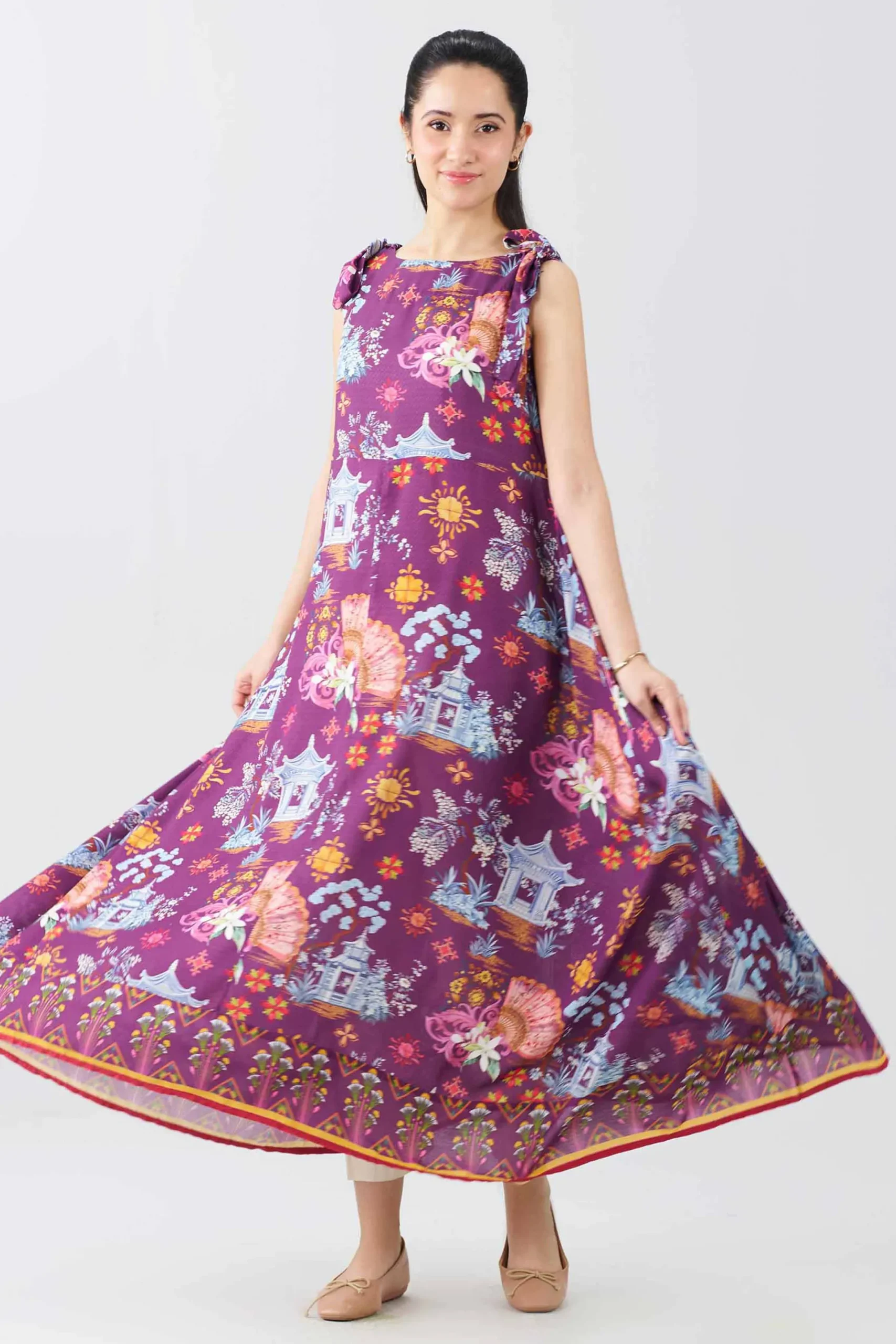 Printed Dress - AS26-51