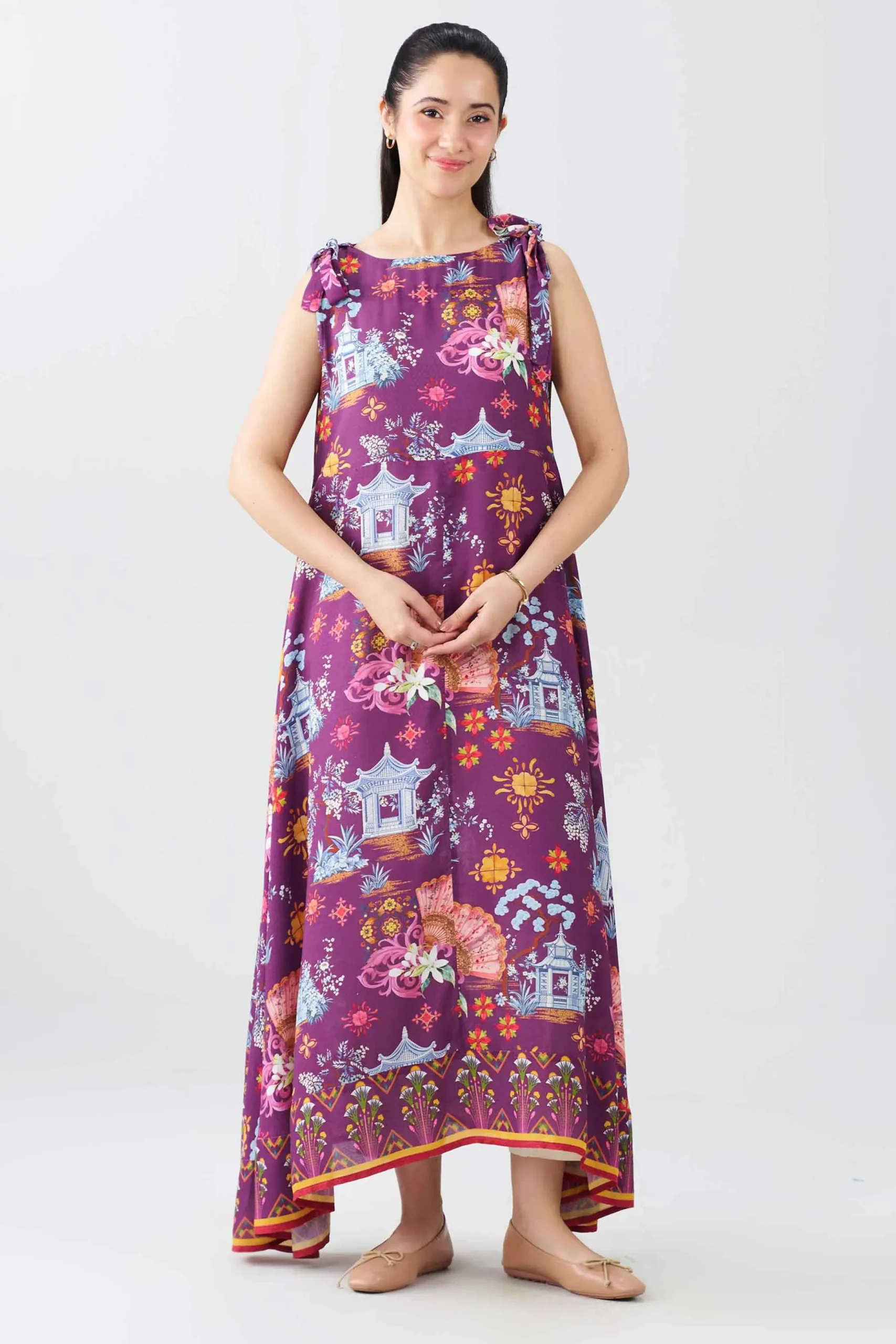 Printed Dress - AS26-51