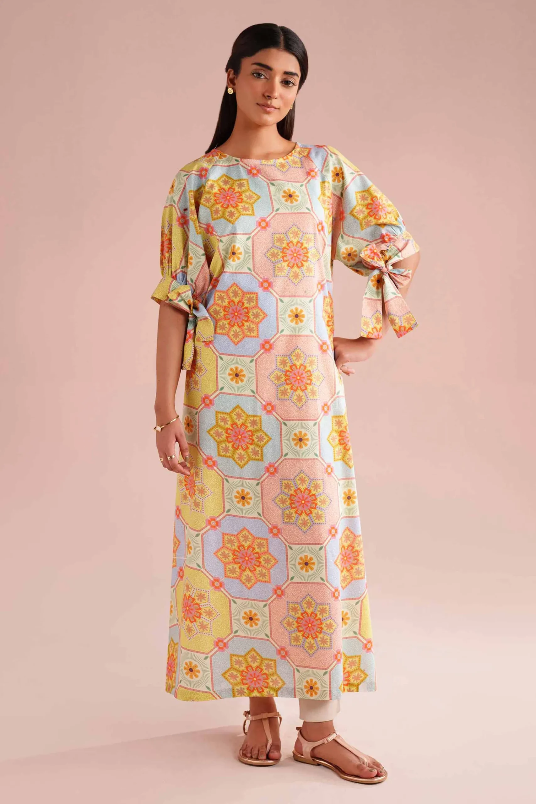 Printed Dress - AS26-19