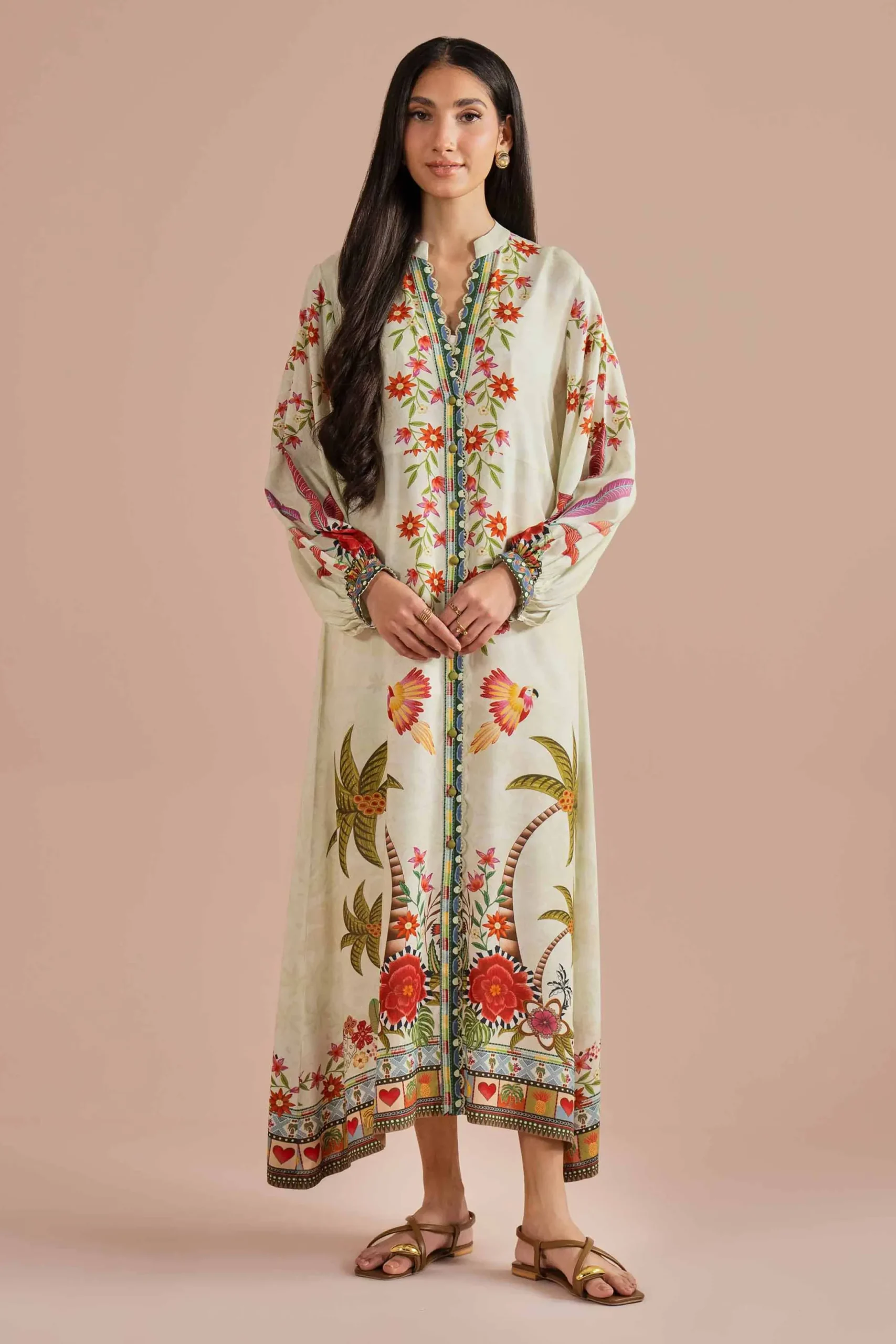 Printed Dress - AS26-15