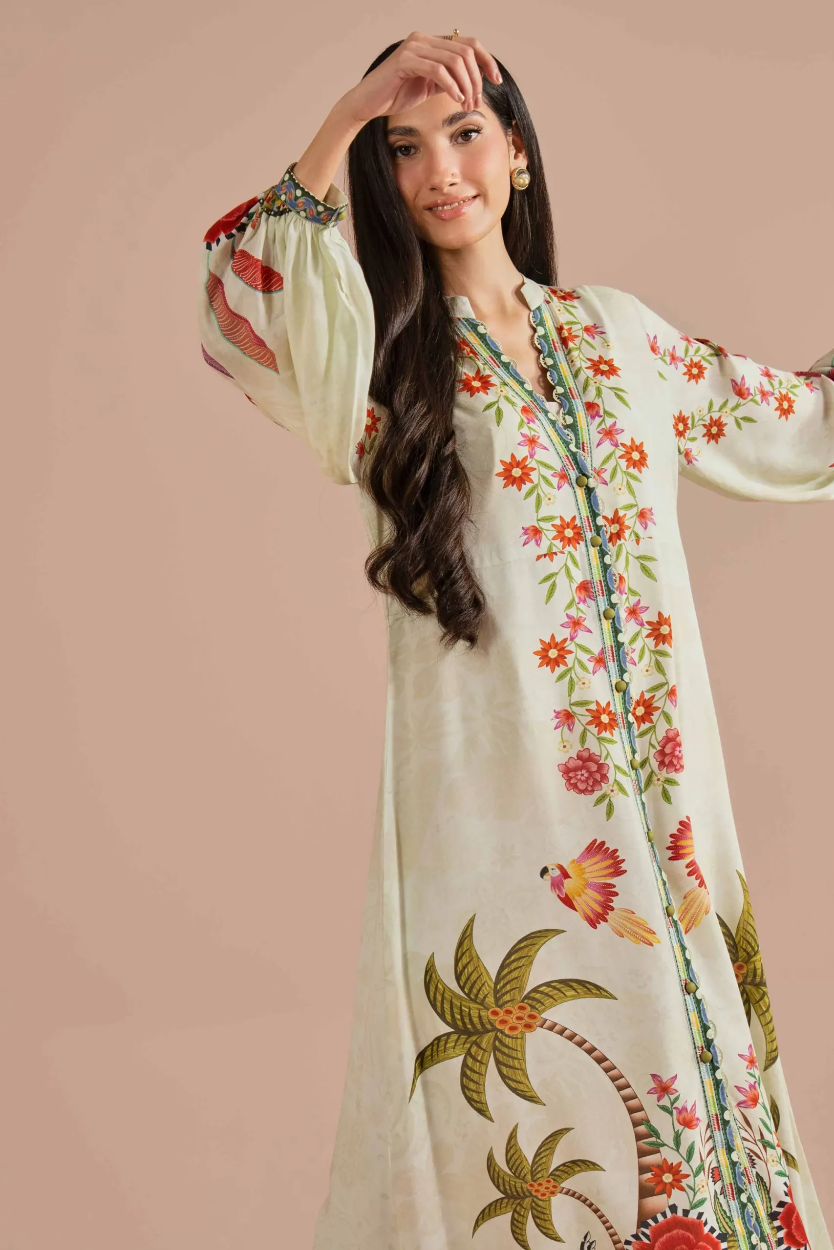 Printed Dress - AS26-15