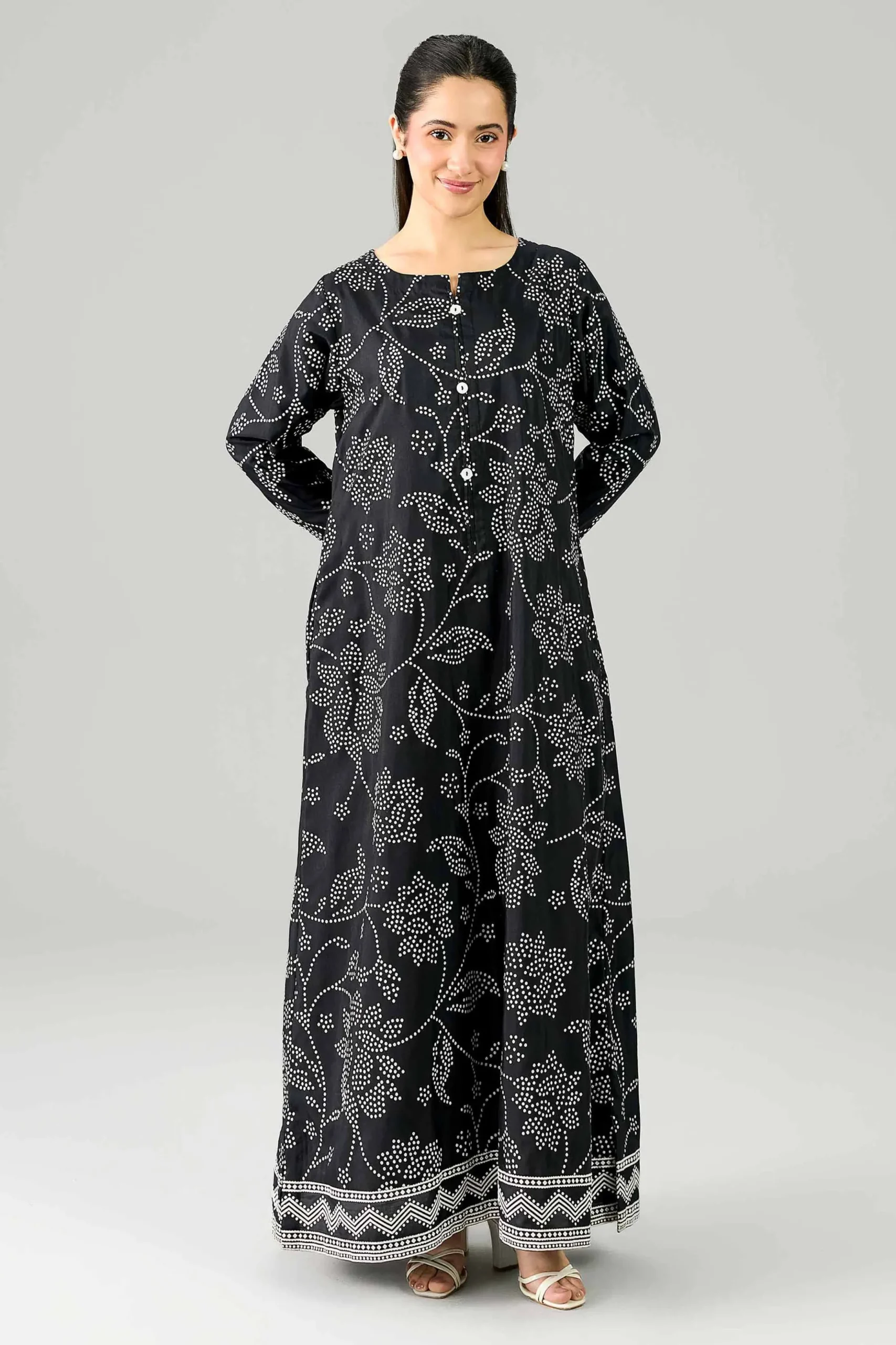 Printed Dress - FE26-116