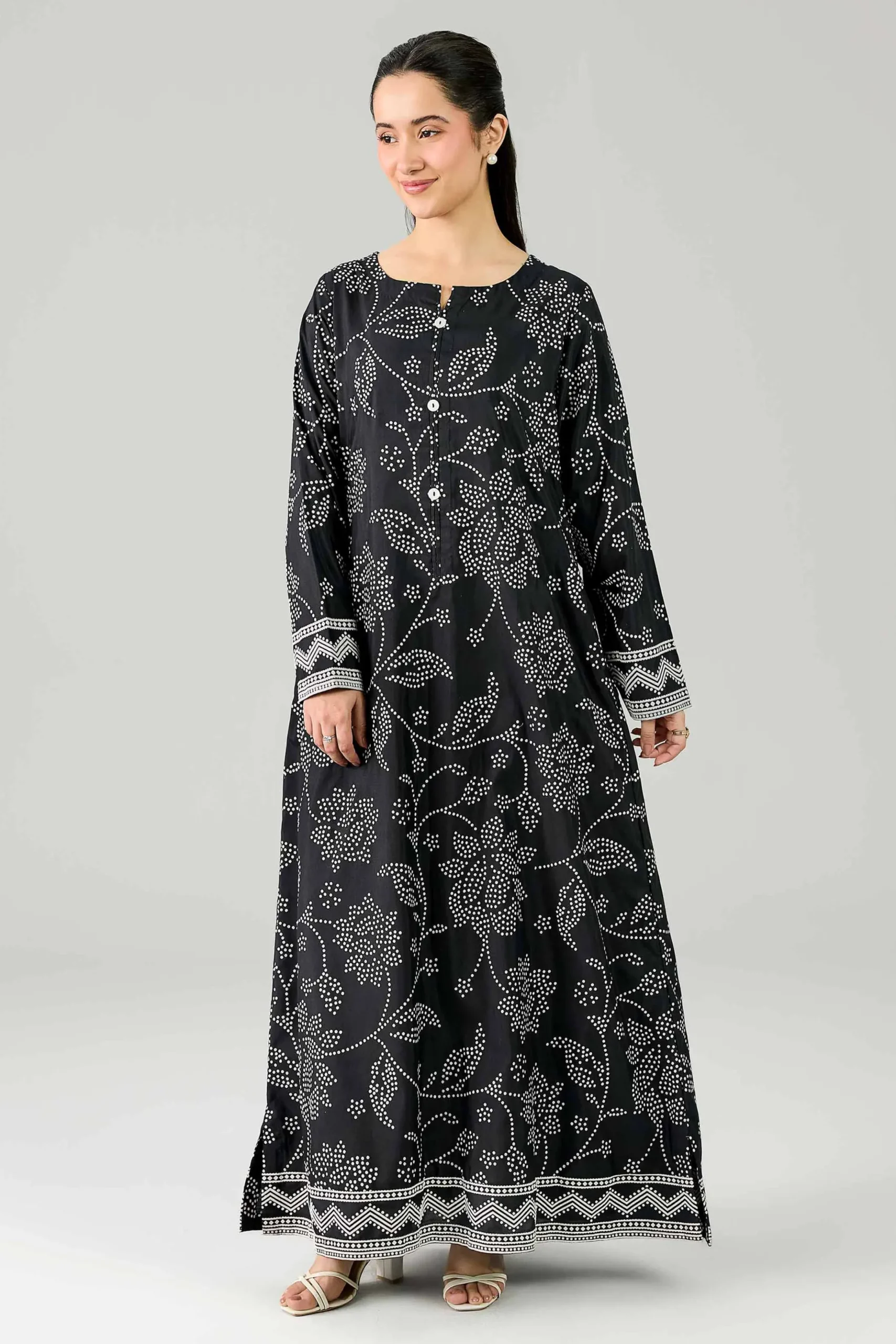 Printed Dress - FE26-116