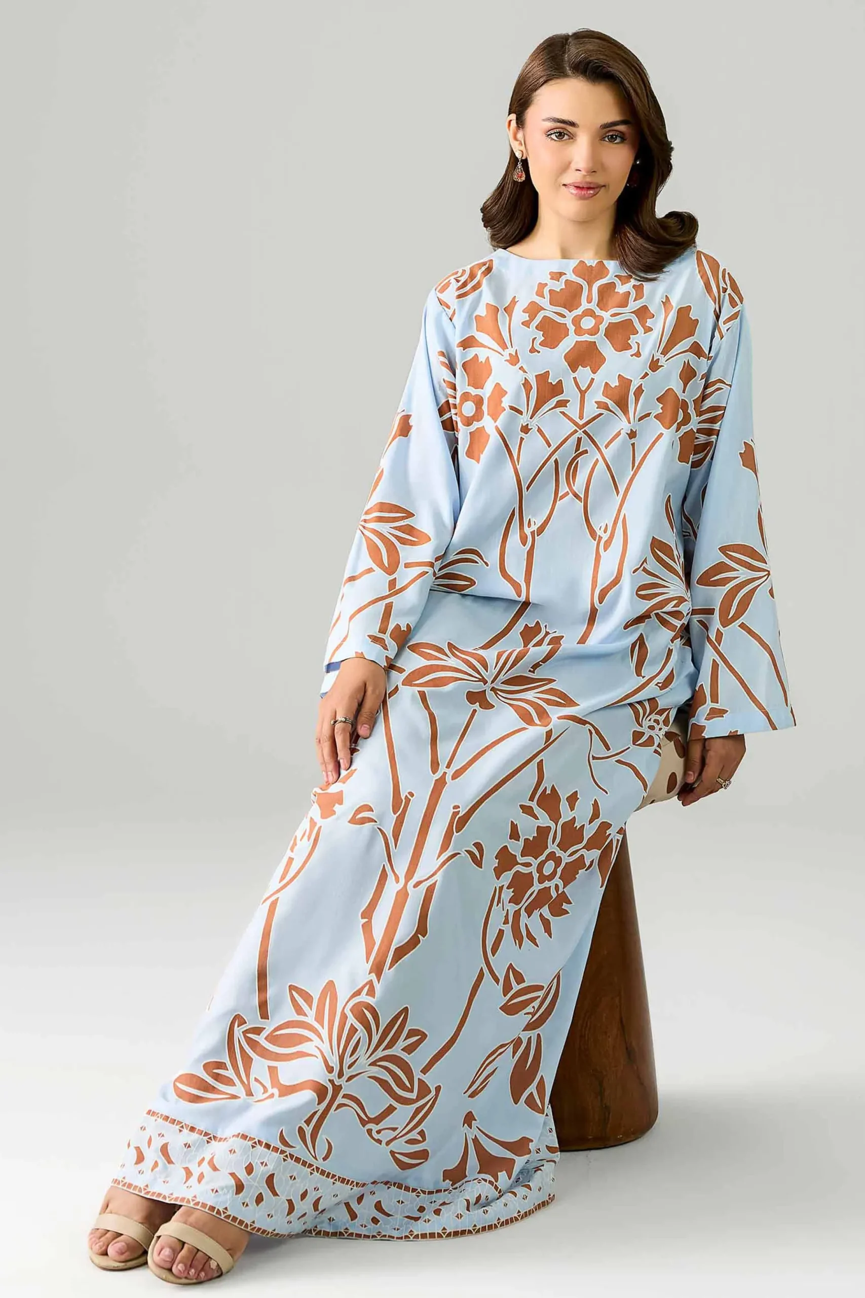 Printed Dress - FE26-77