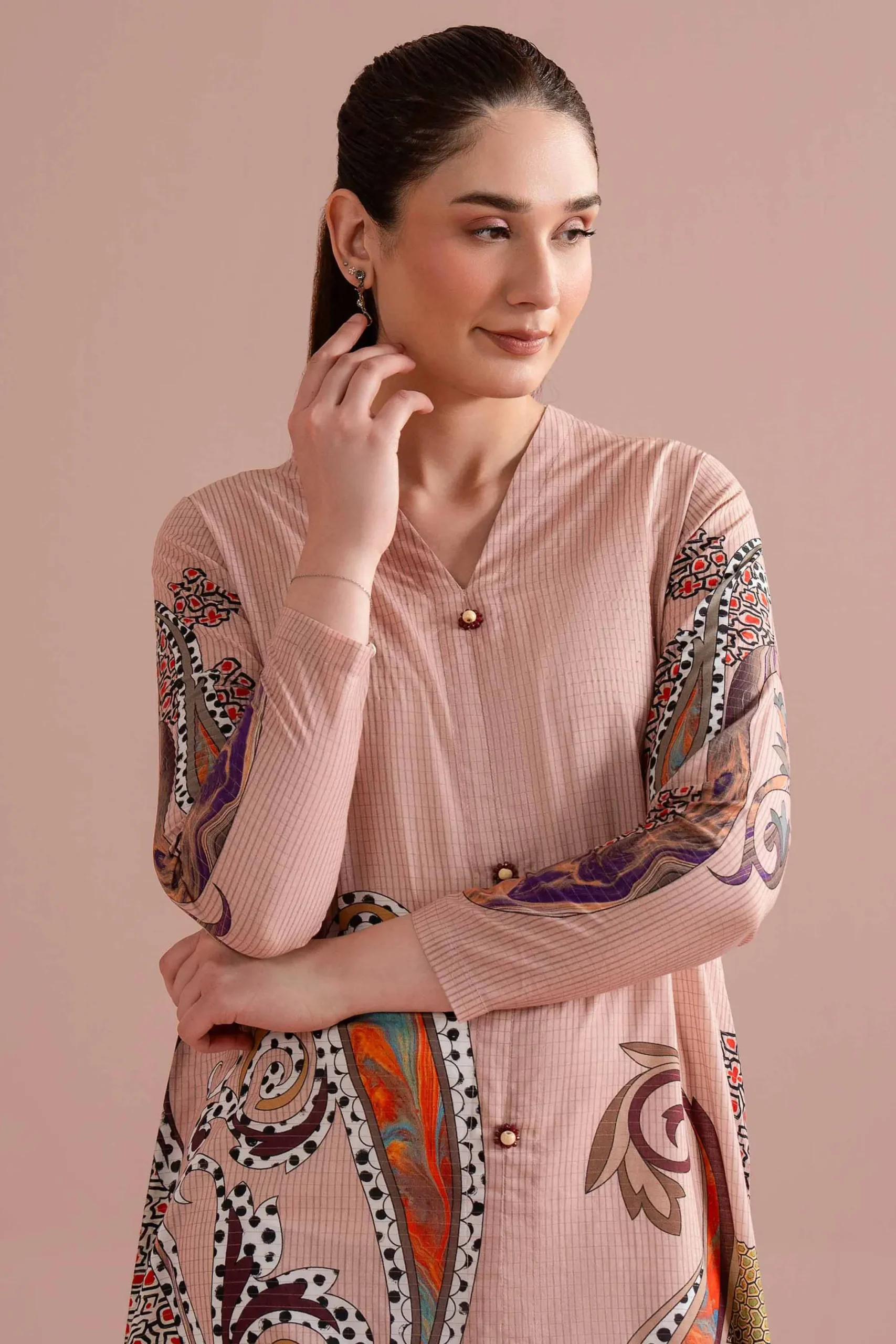 Printed Dress - FE26-75
