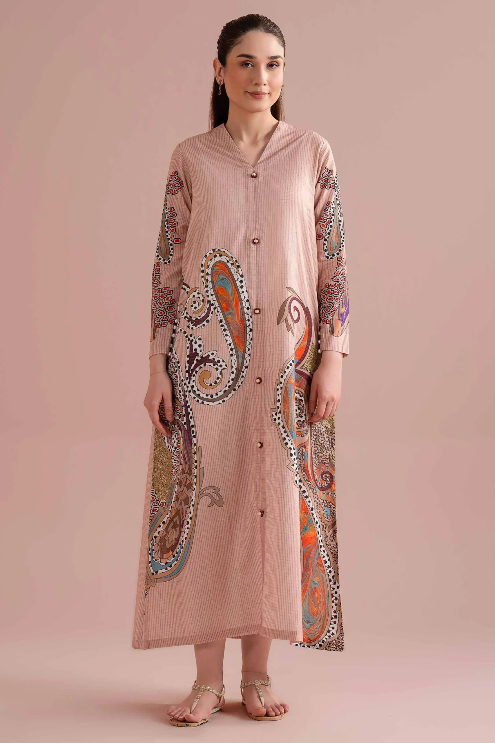 Printed Dress - FE26-75