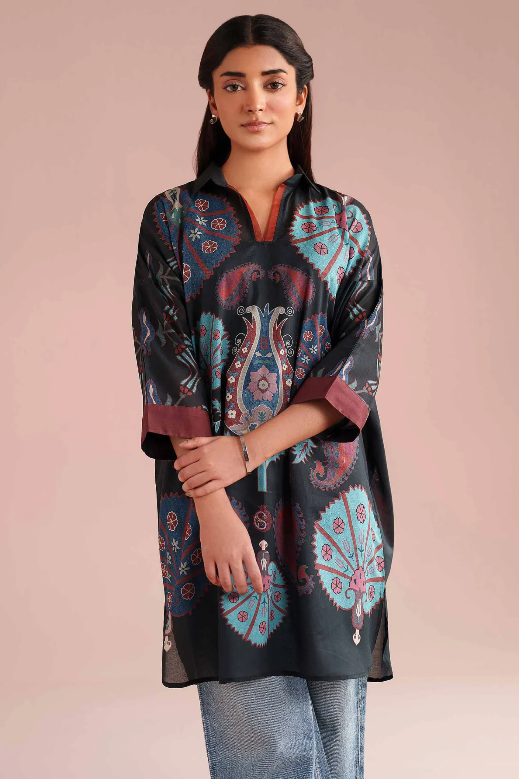 Printed Kimono - PE26-105