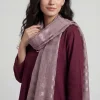 Purple Women Scarf-447782109