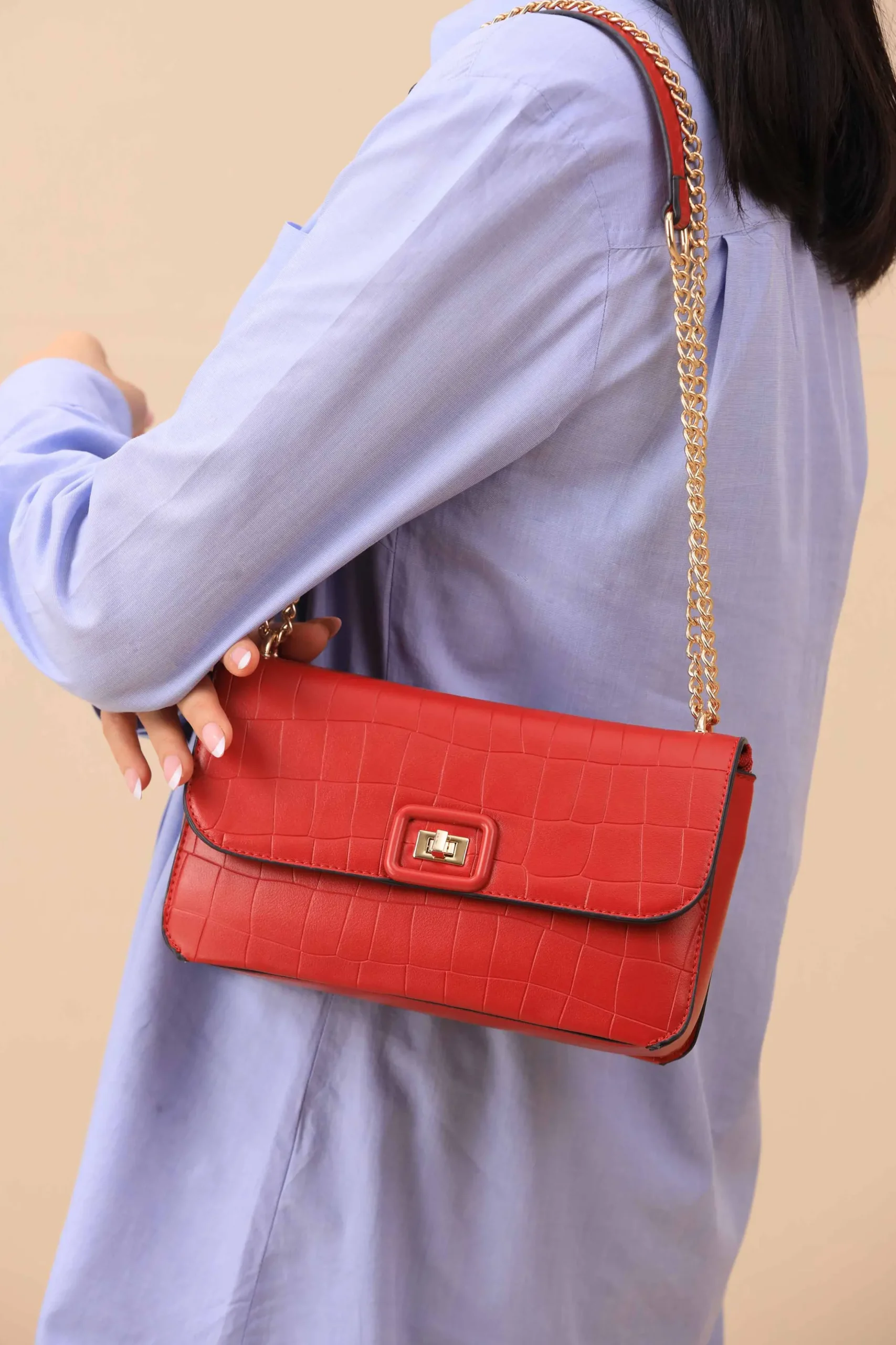 Red Shoulder Bag-445992101