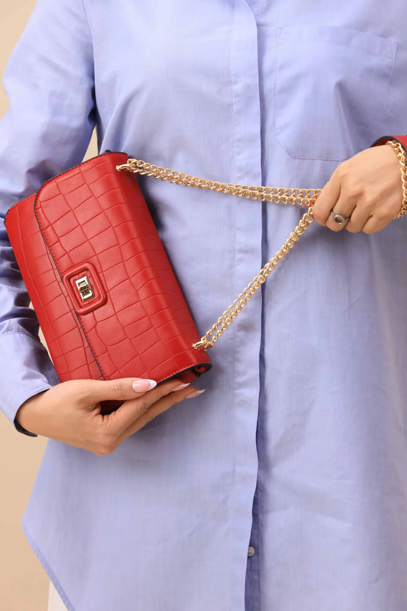 Red Shoulder Bag-445992101