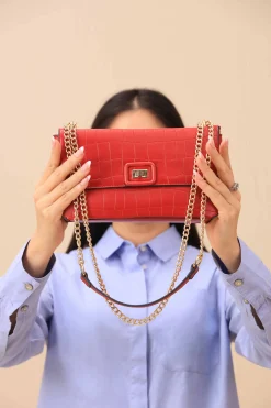 Red Shoulder Bag-445992101