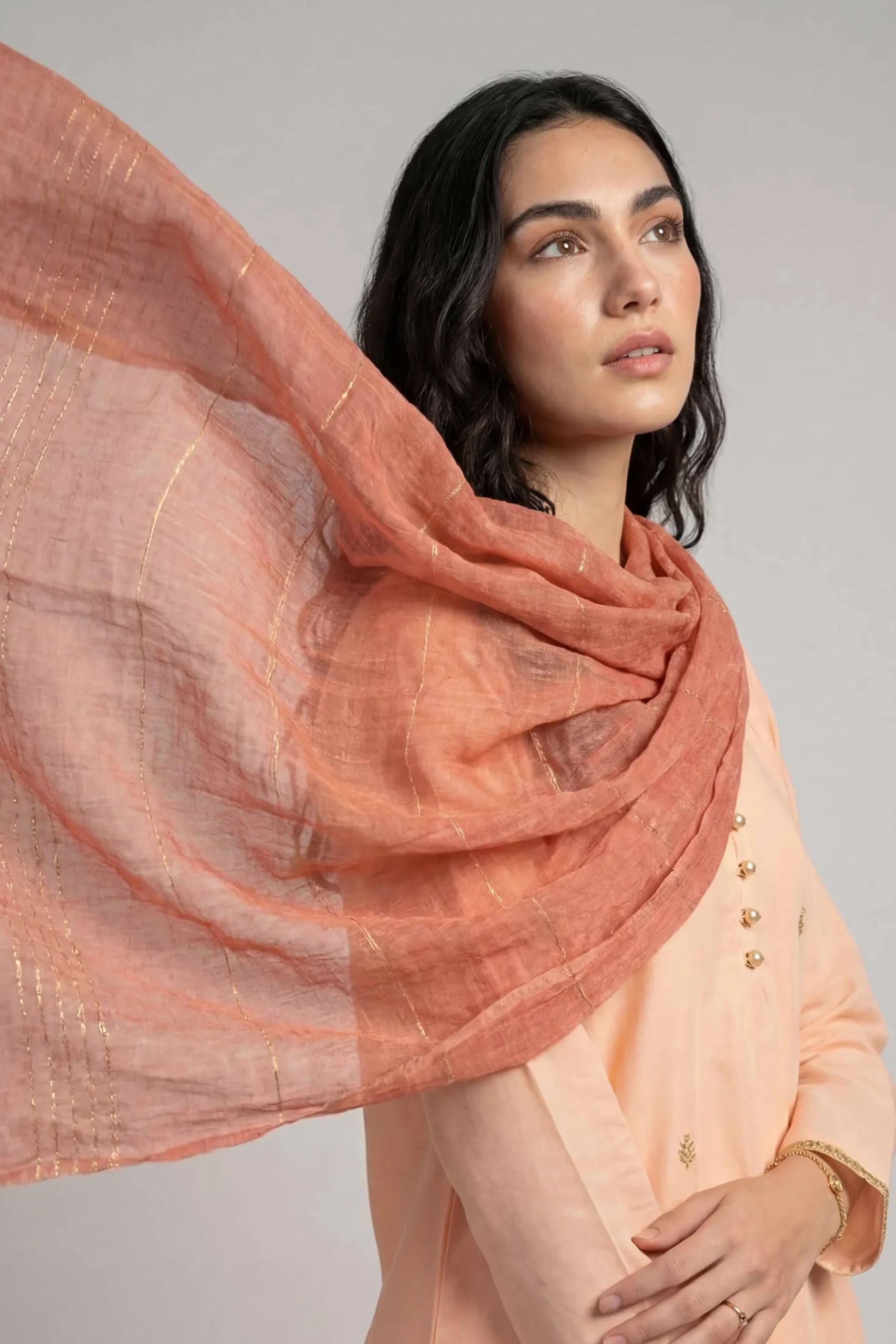 Red Women Scarf-447772101