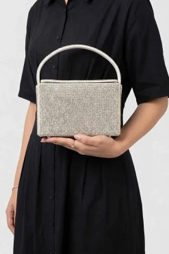 Silver Clutch-448552120