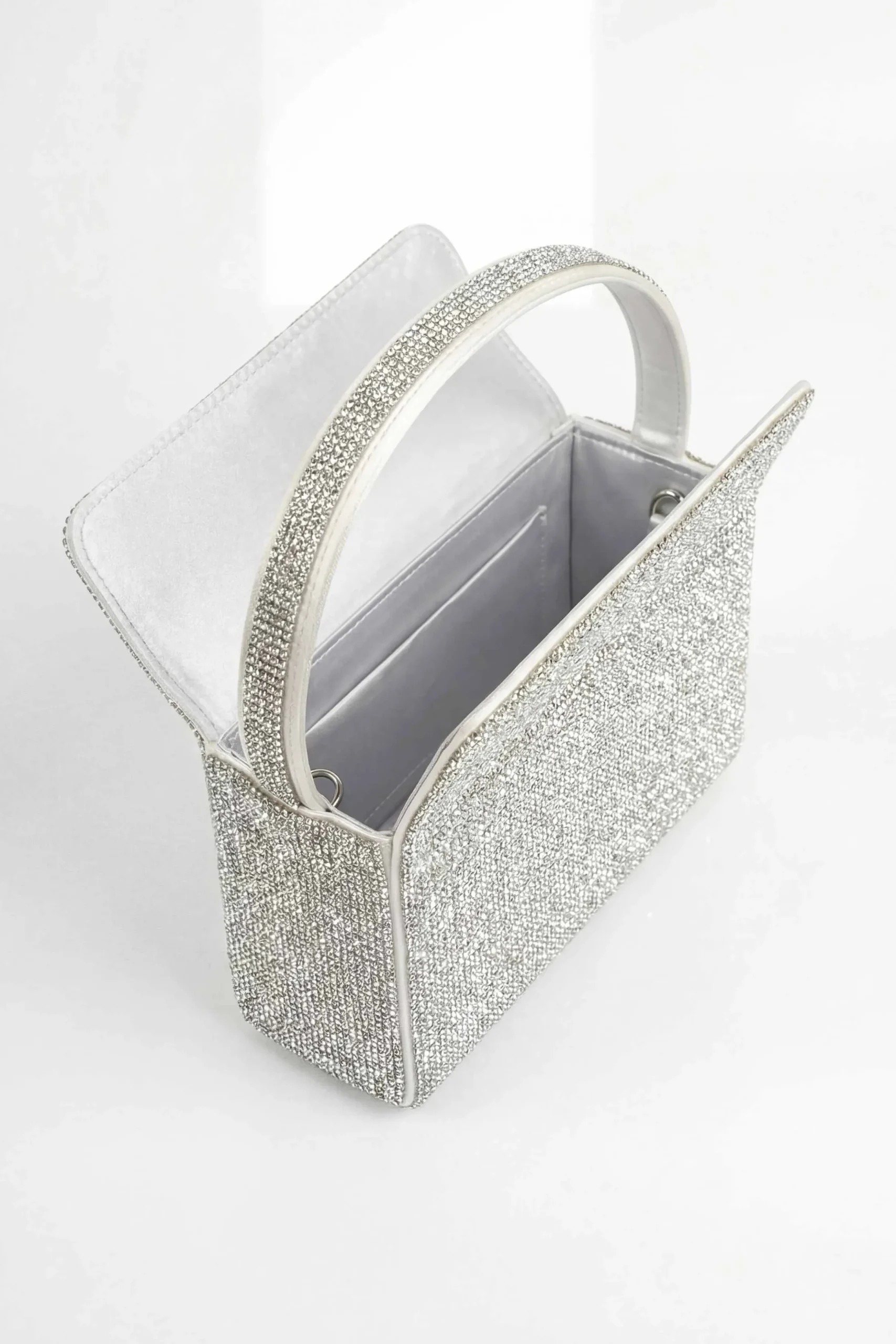 Silver Clutch-448552120