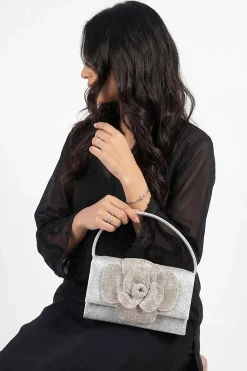 Silver Clutch-448512120