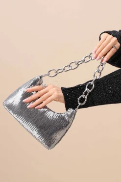 Silver Clutch-445732120