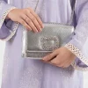 Silver Clutch-448682120