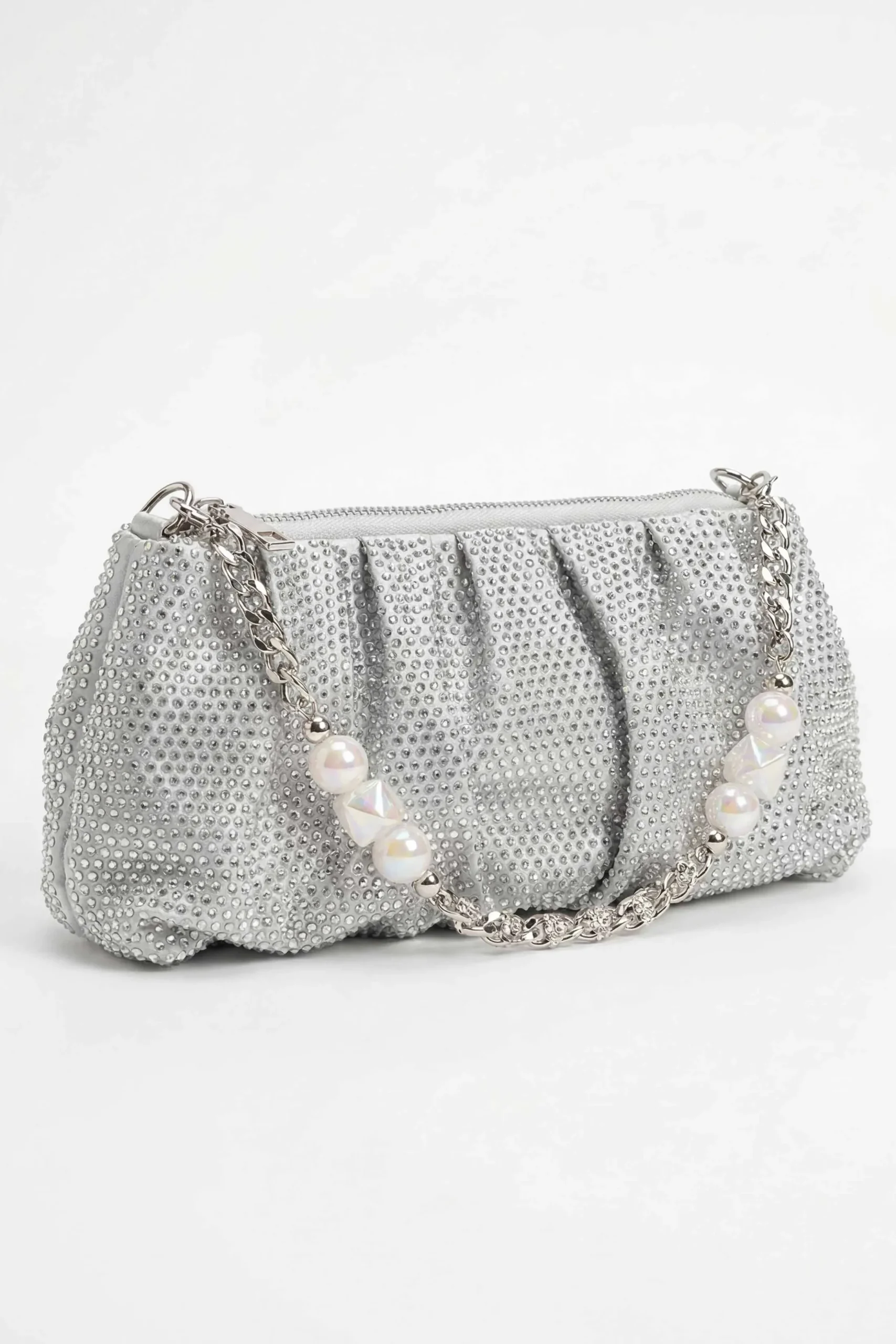Silver Clutch-448582120