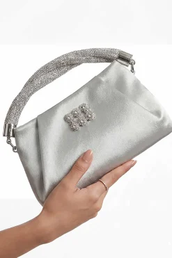 Silver Clutch-448562120
