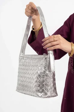 Silver Evening Bag-448982120