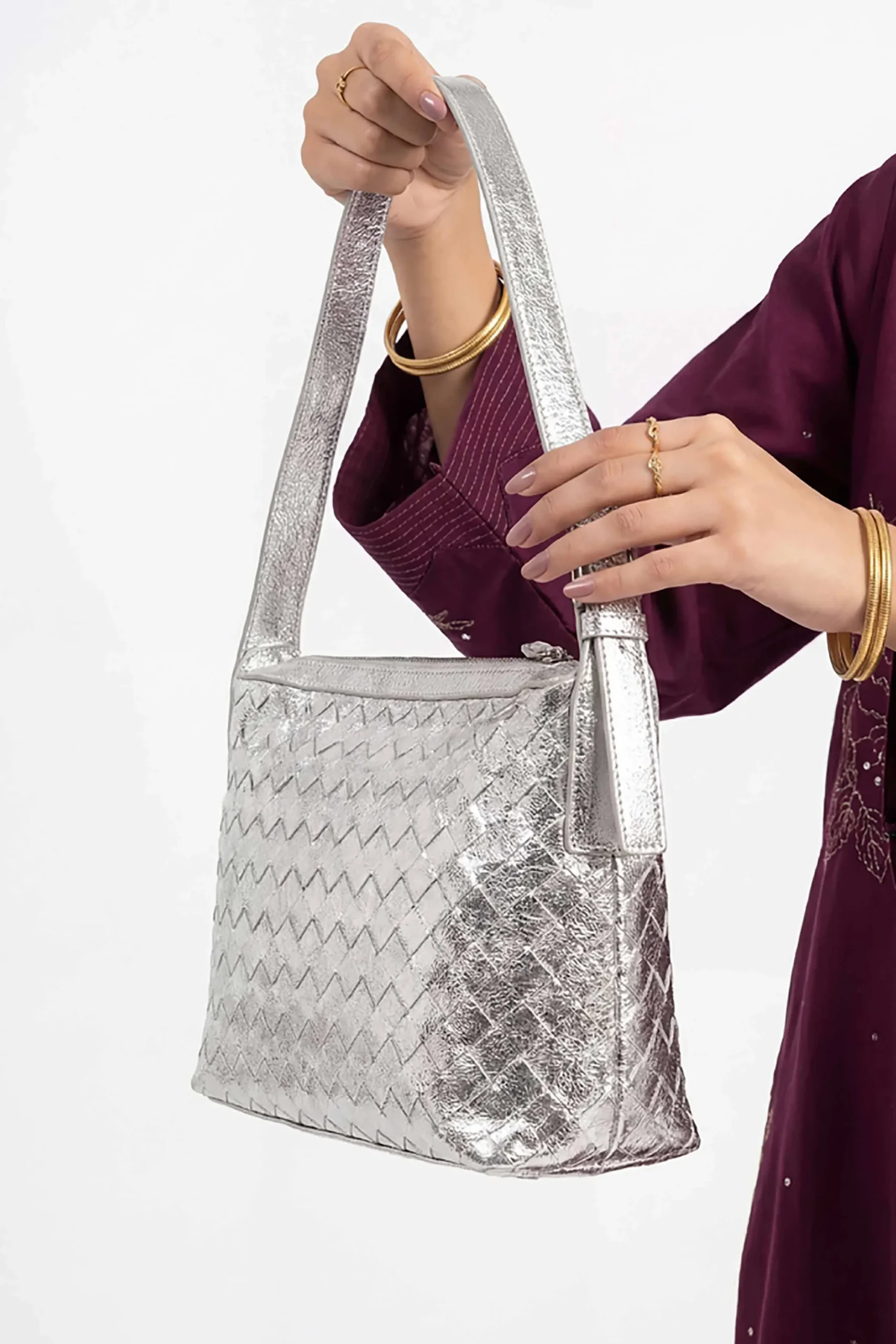 Silver Evening Bag-448982120