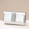 Silver Shoulder Bag-444582120