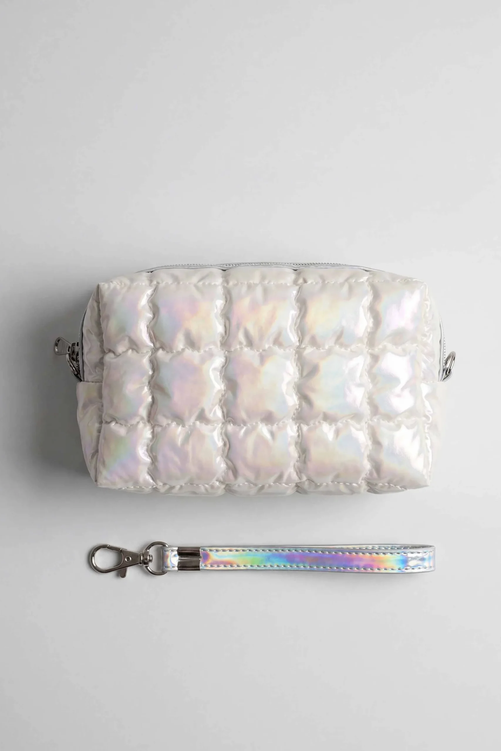 Silver Vanity Bag-448442120