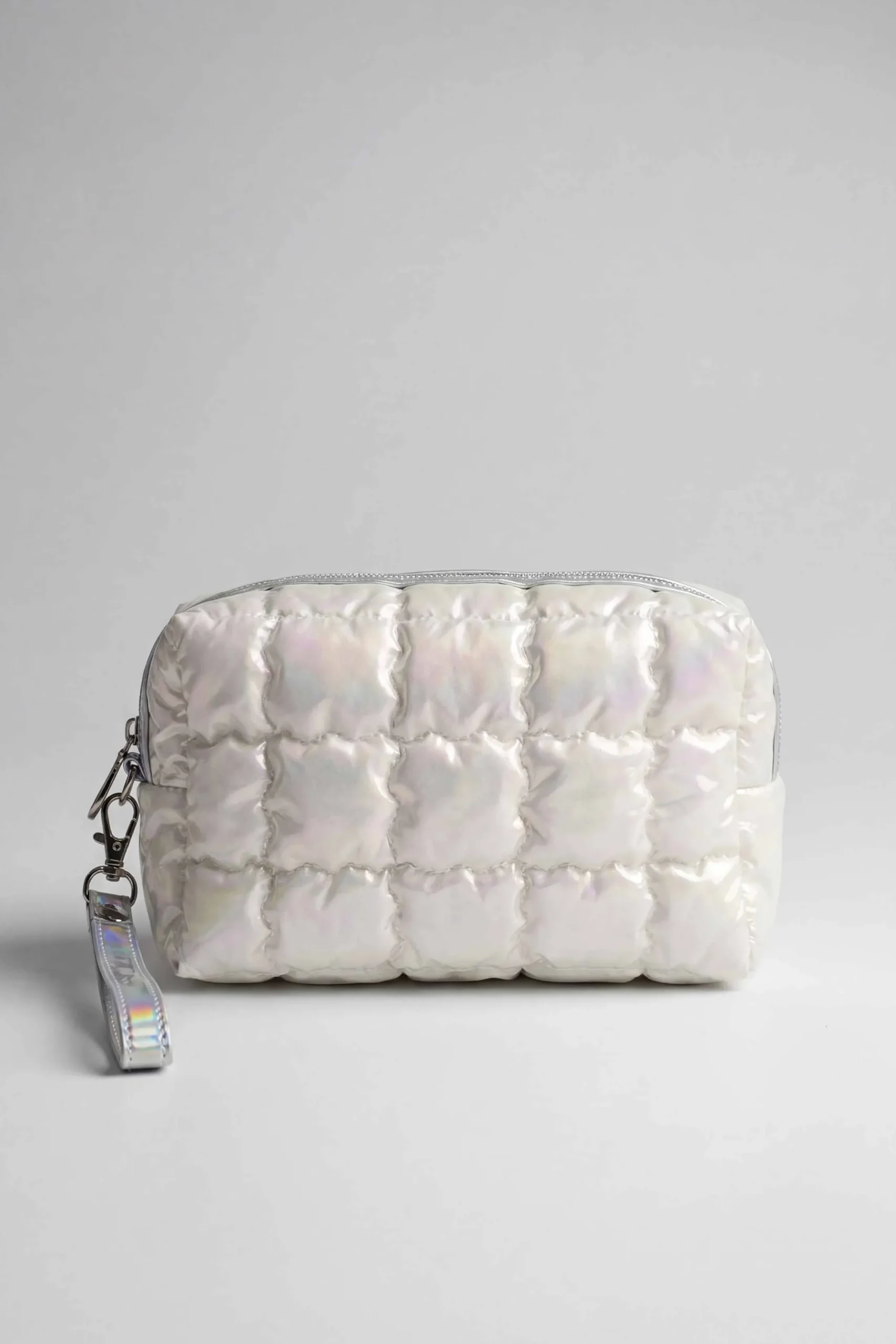 Silver Vanity Bag-448442120
