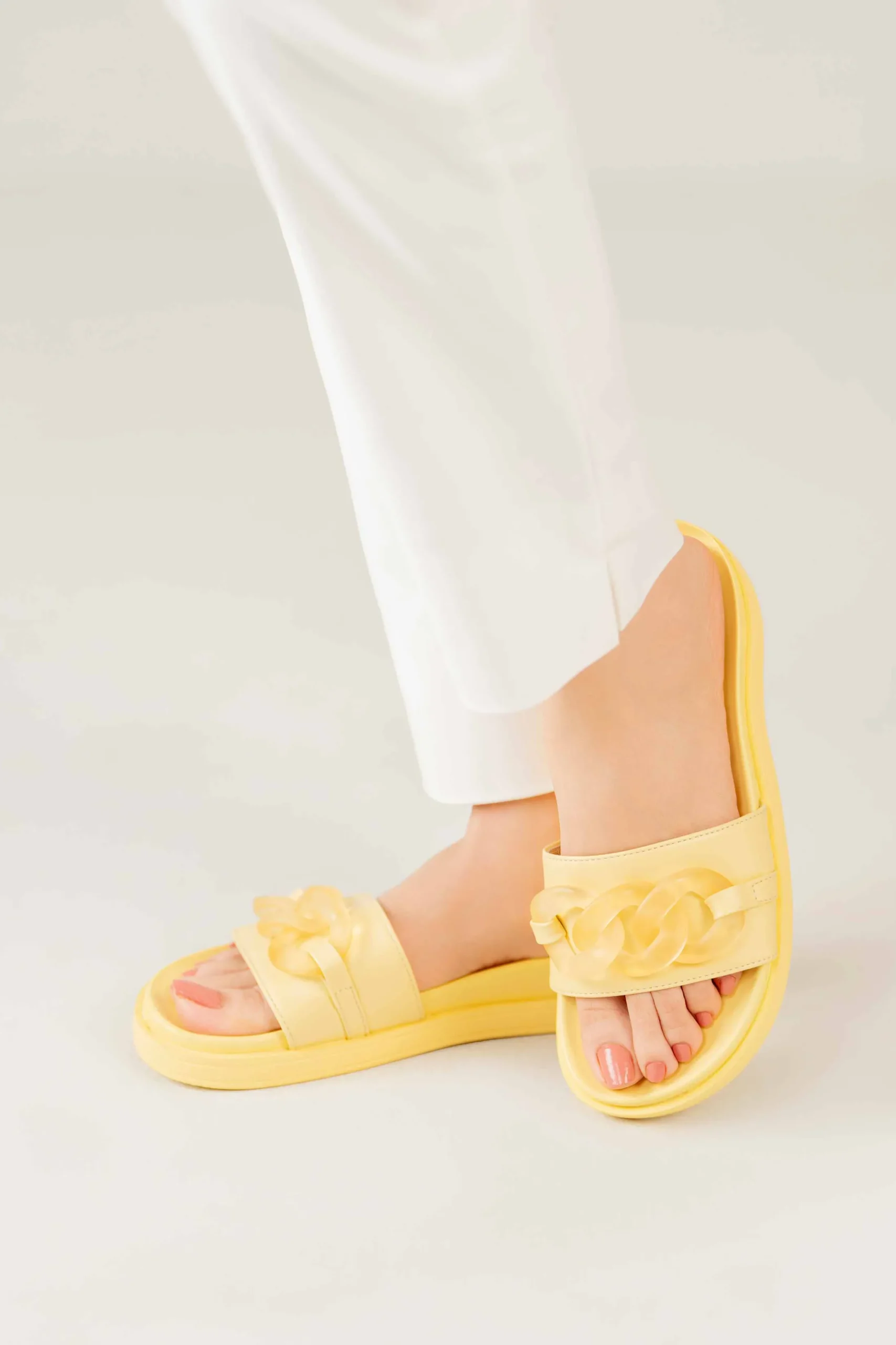 Yellow Chappal-440542902