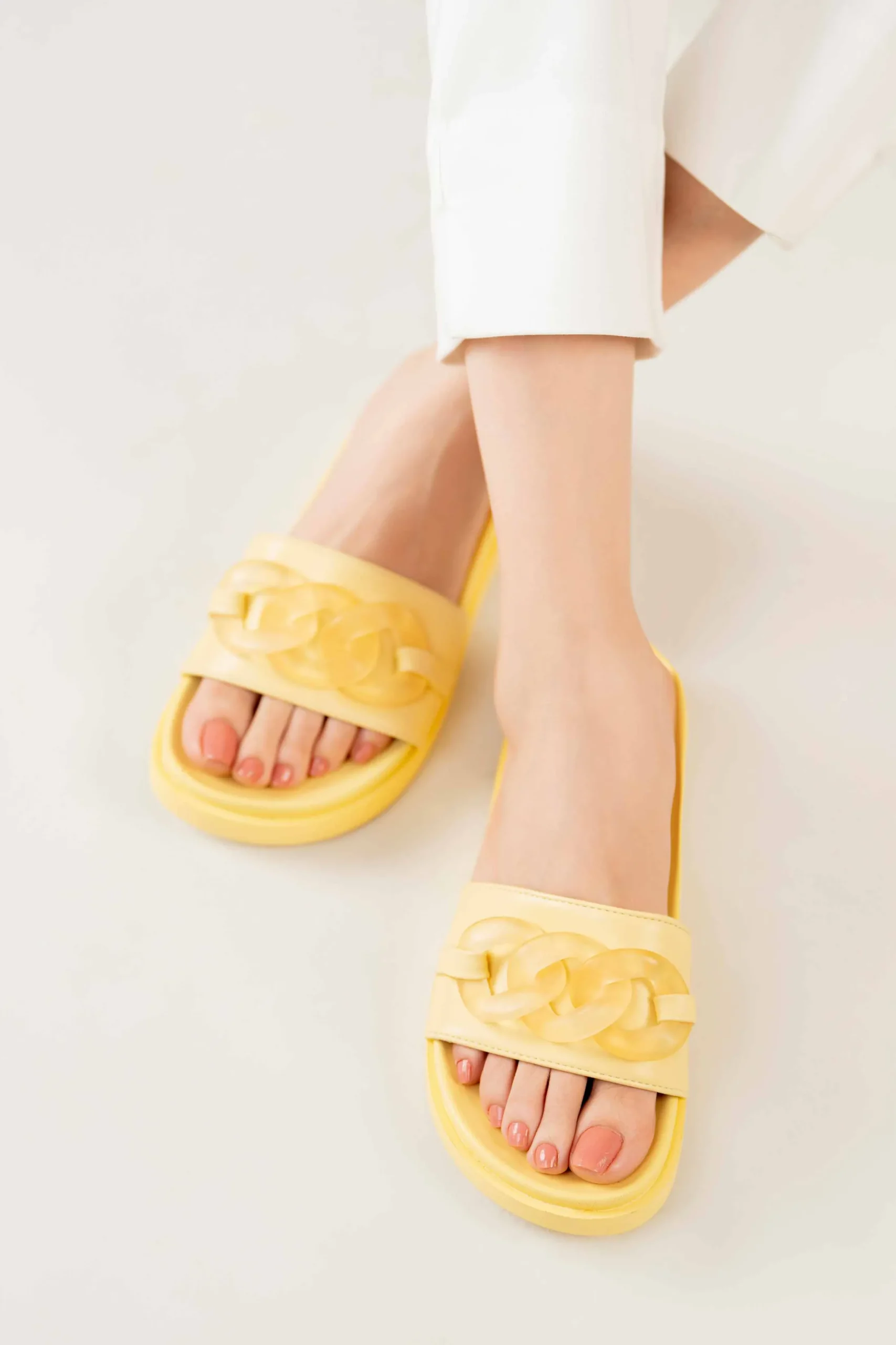 Yellow Chappal-440542902