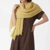 Yellow Women Scarf-443382102
